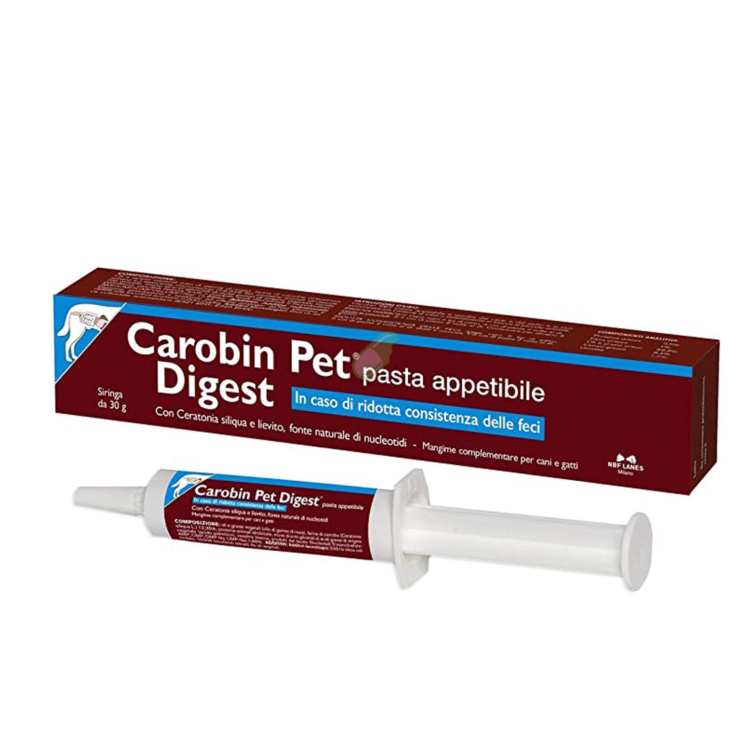 NBF Lanes Linea Veterinaria Carobin Pet Digest Pasta Appetibile 30 g