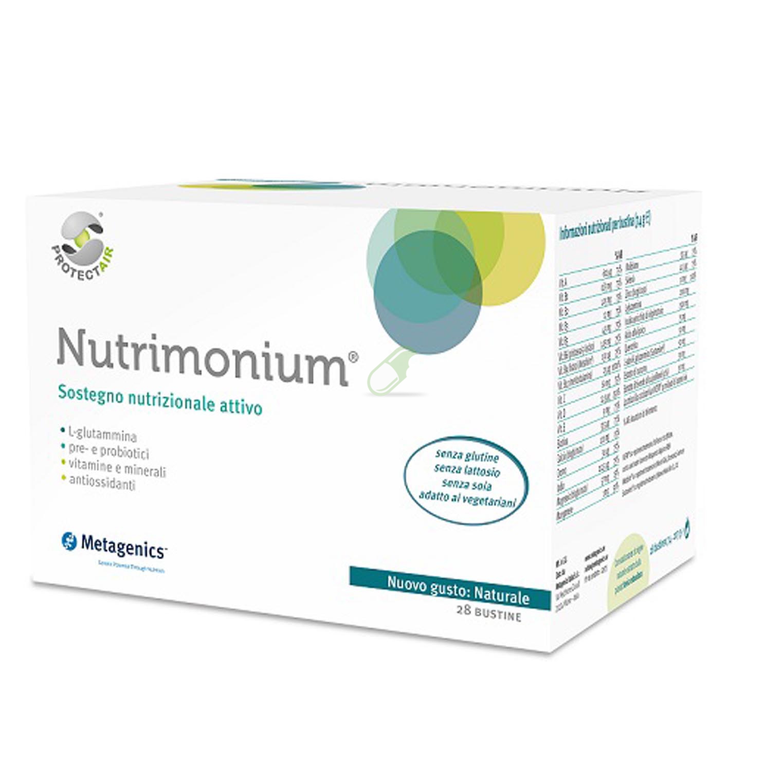 Metagenics Linea Benessere della Persona Nutrimonium Integratore 28 Bustine