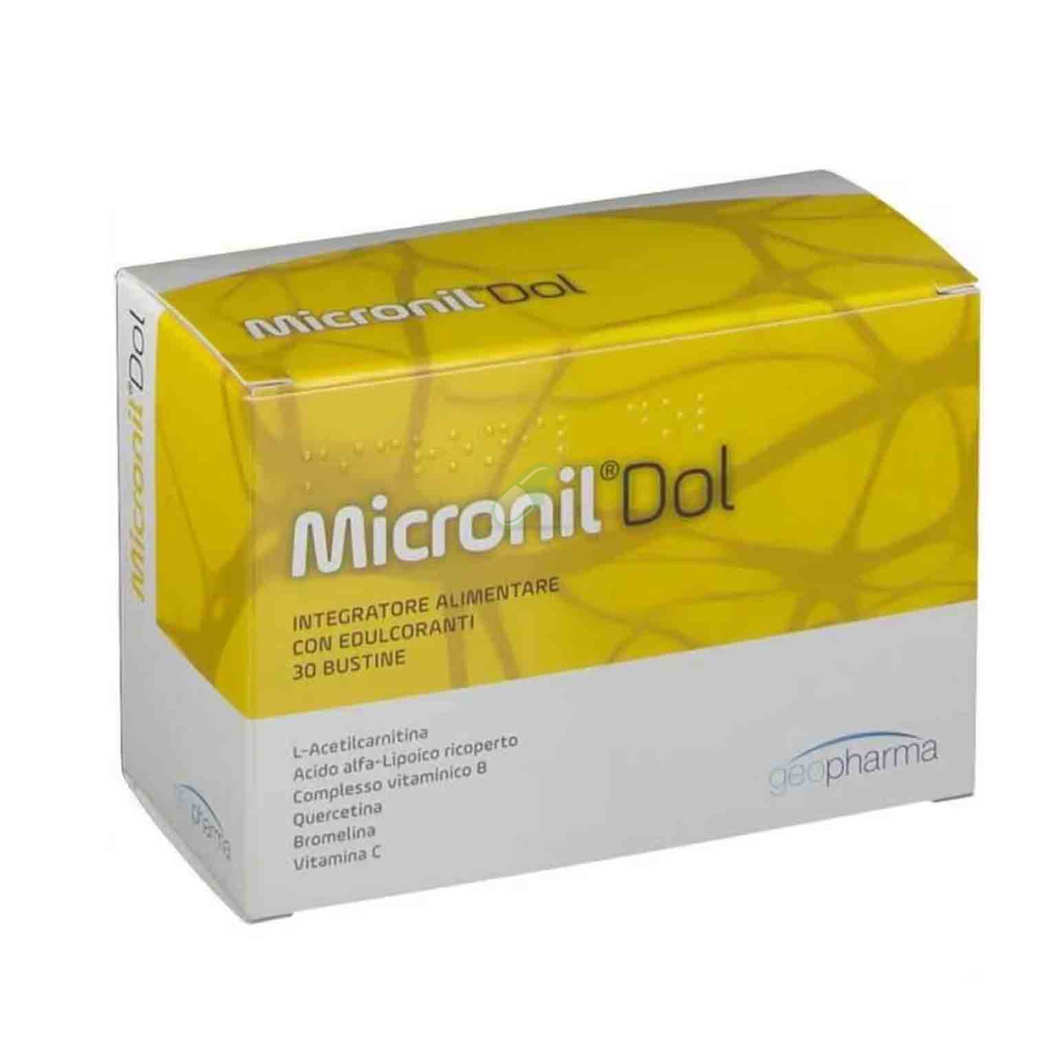 Geofarma Linea Benessere del Sistema Nervoso Micronil Dol 30 Bustine