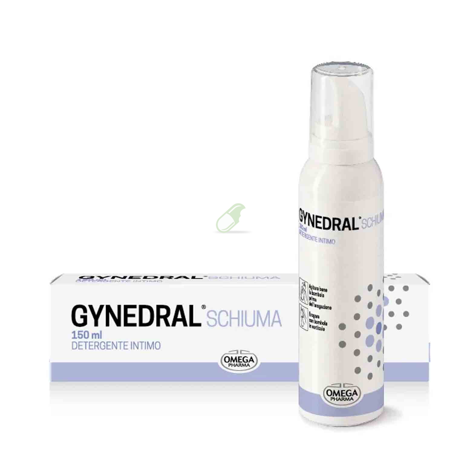 Omega Pharma Linea Igiene Intima Gynedral Schiuma Detergente Intima 150 ml