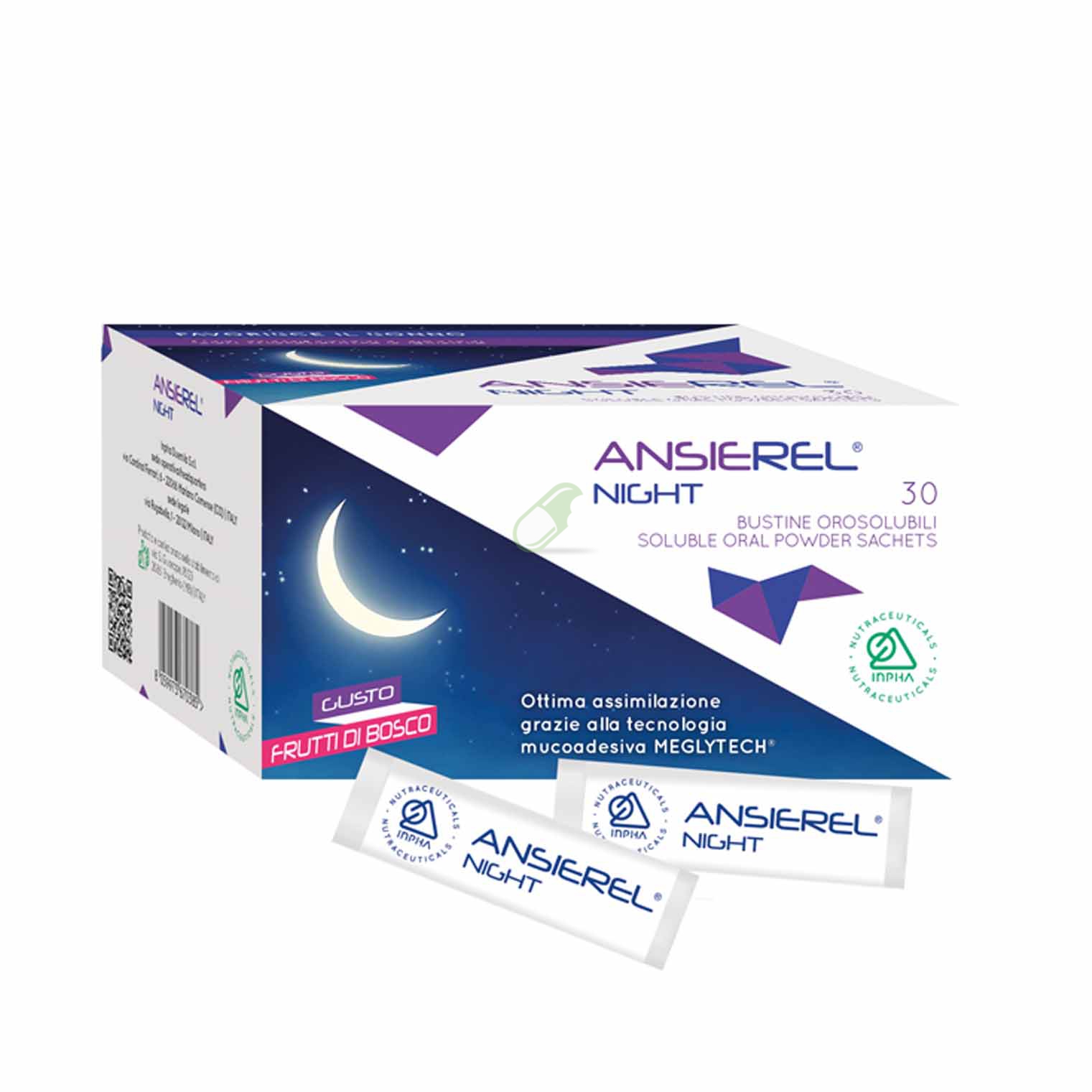 Inpha Duemila Linea Sonno e Serenit� Ansierel Night Integratore 30 Bustine