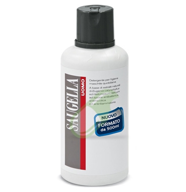 Saugella Linea Uomo Grigia Dermoliquido Detergente Intimo Delicato 500 ml