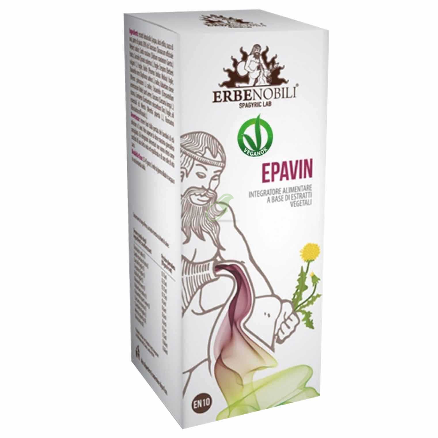 Erbenobili Linea Benessere del Fegato Epavin Integratore 50 ml