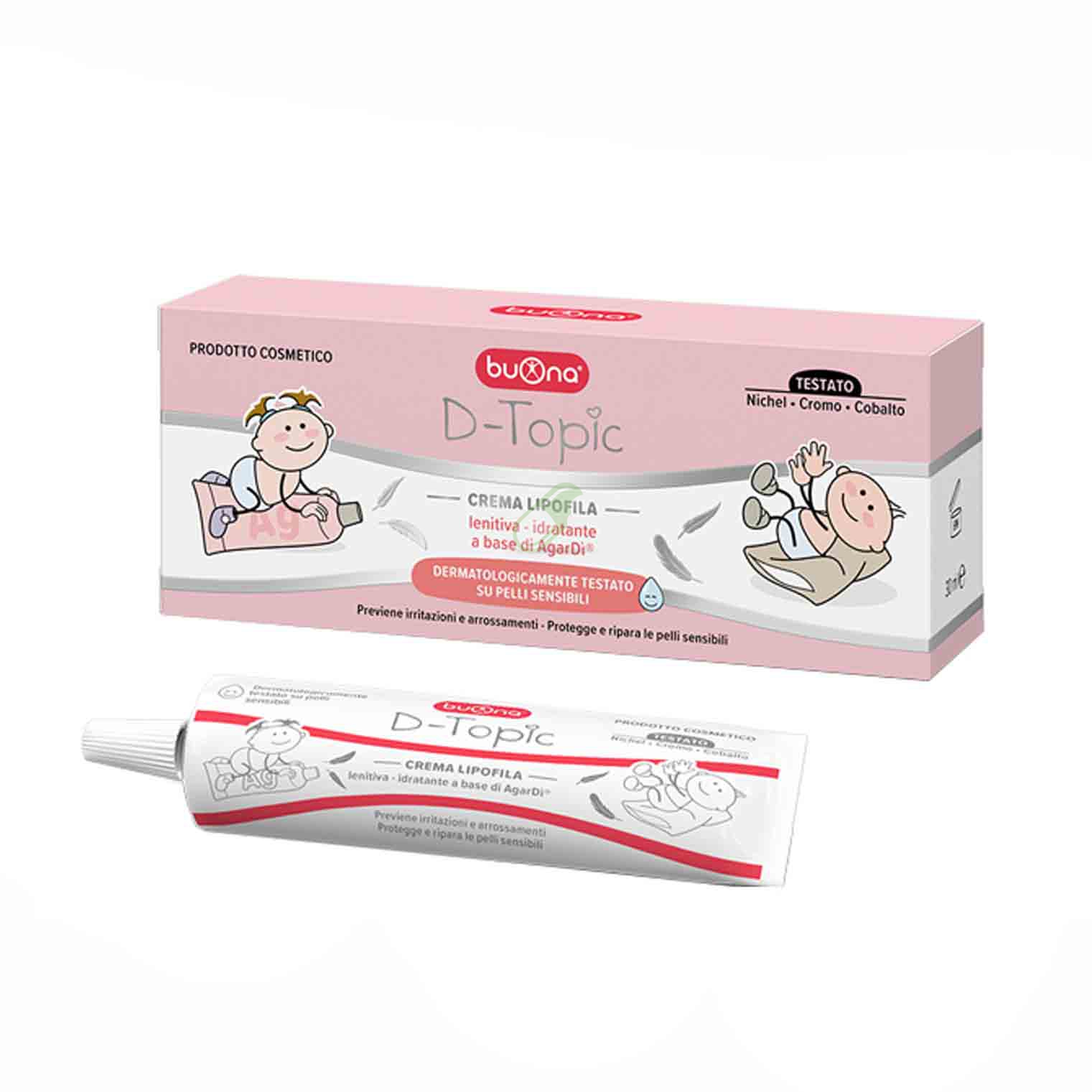 Buona Steve Jones Linea Pelle Sana D-Topic Crema Lipofila 30 ml