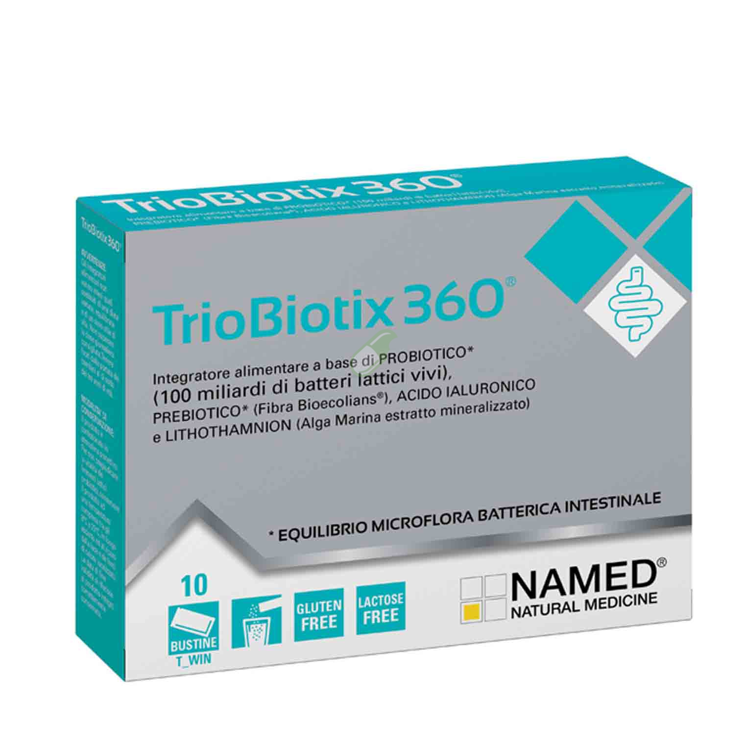 Named Linea Fermenti TrioBiotix 360 Integratore 10 Bustine