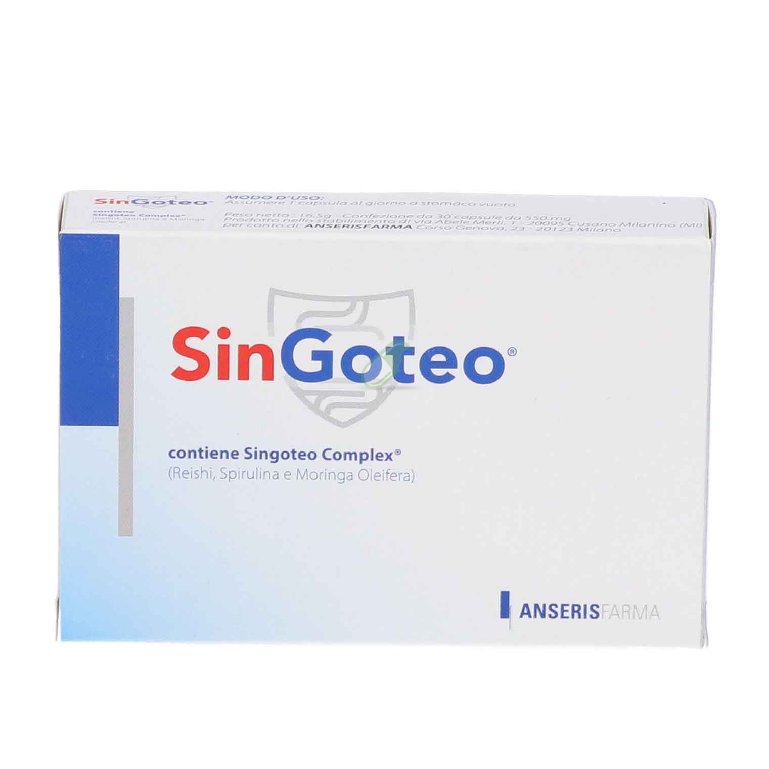 Anseris Farma Linea Intestino Sano SinGoteo Integratore 30 Capsule