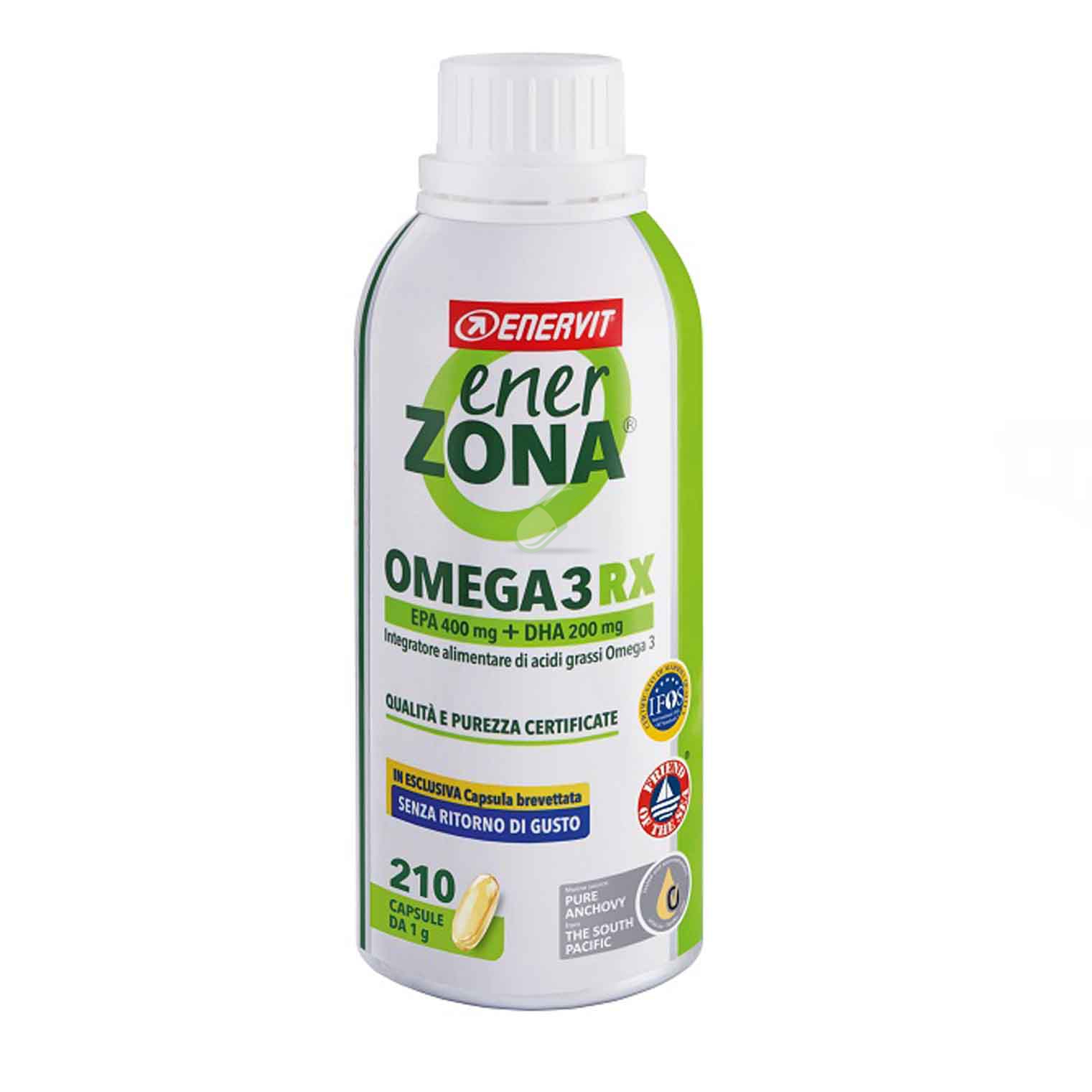 Enerzona Linea Integratori Omega3 Rx Acidi Grassi EPA DHA 210 Capsule da 1 g
