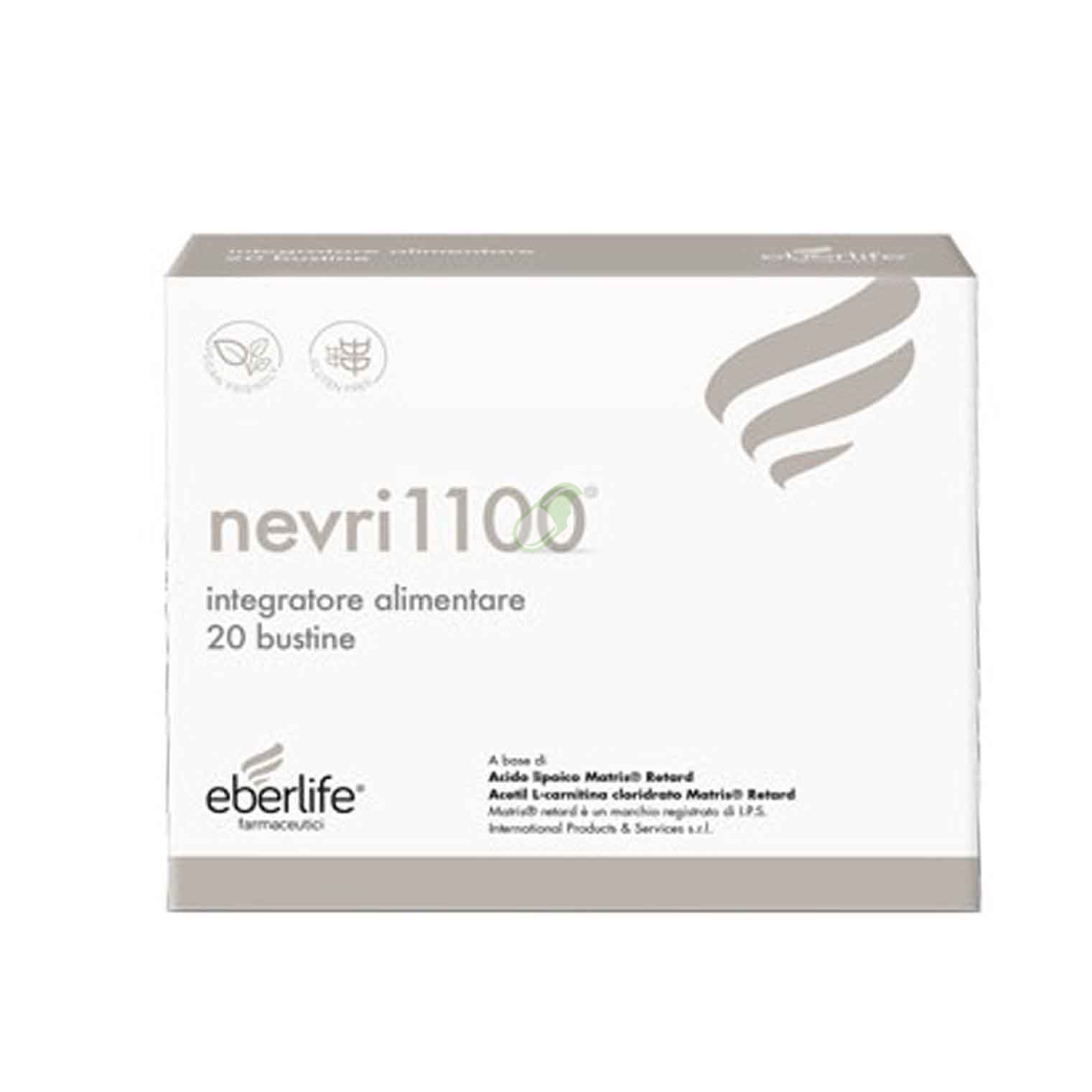 Eberlife Farmaceutici Linea Sistema Nervoso Nevri 1100 Integratore 20 Bustine