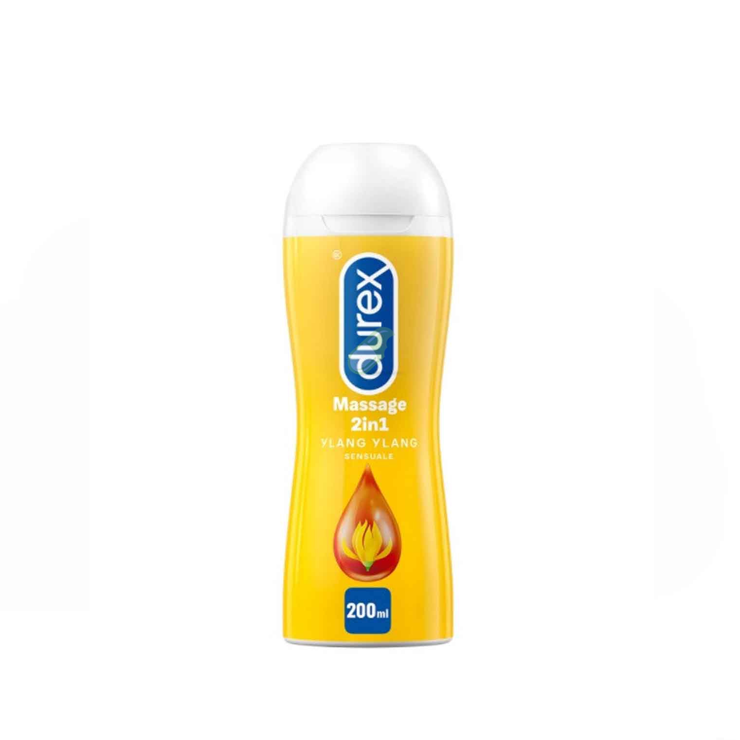Durex Massage 2 in 1 Ylang Ylang Gel per Massaggi 200 ml
