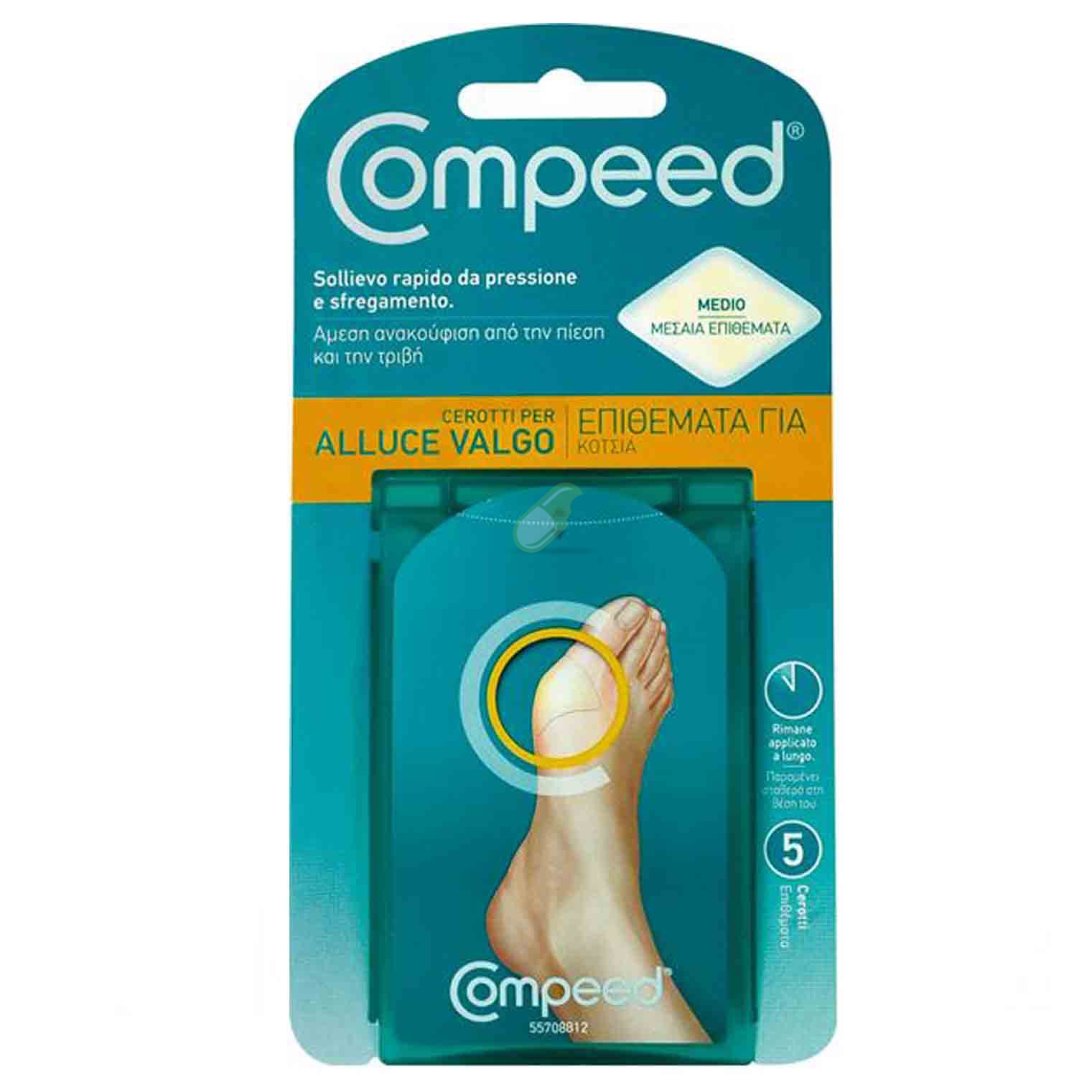 Compeed Cerotti Per Alluce Valgo 5 cerotti