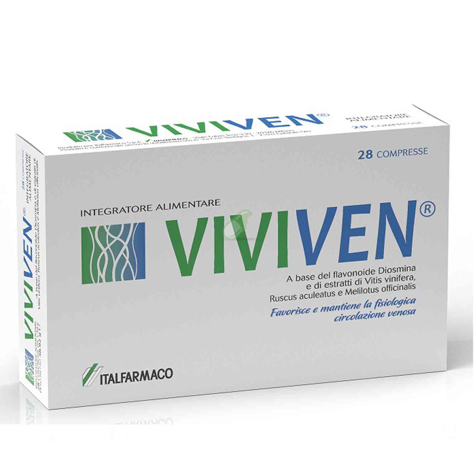 Italfarmaco Linea Circolazione e Microcircolo Viviven Integratore 28 Compresse