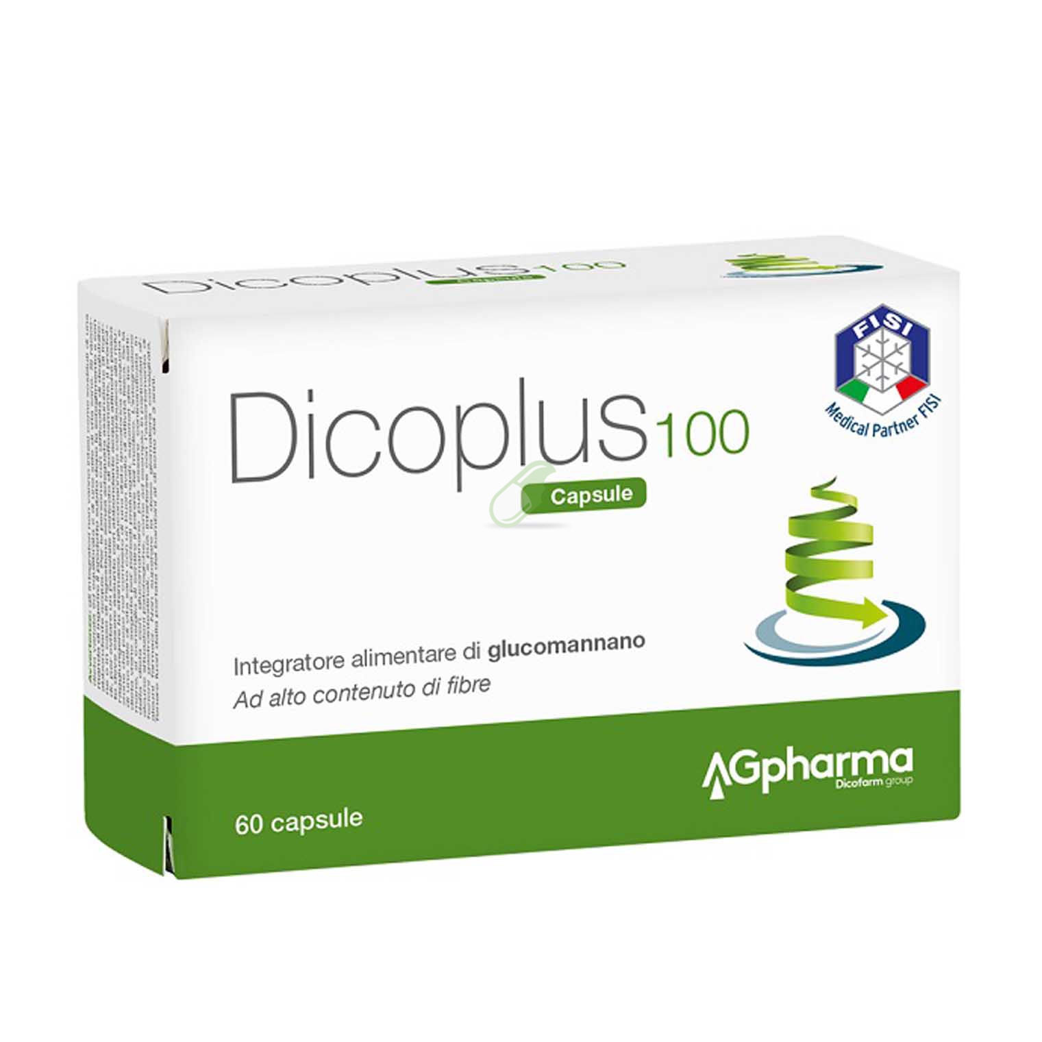 Ag Pharma Linea Controllo del Peso Dicoplus 100 Integratore 60 Capsule