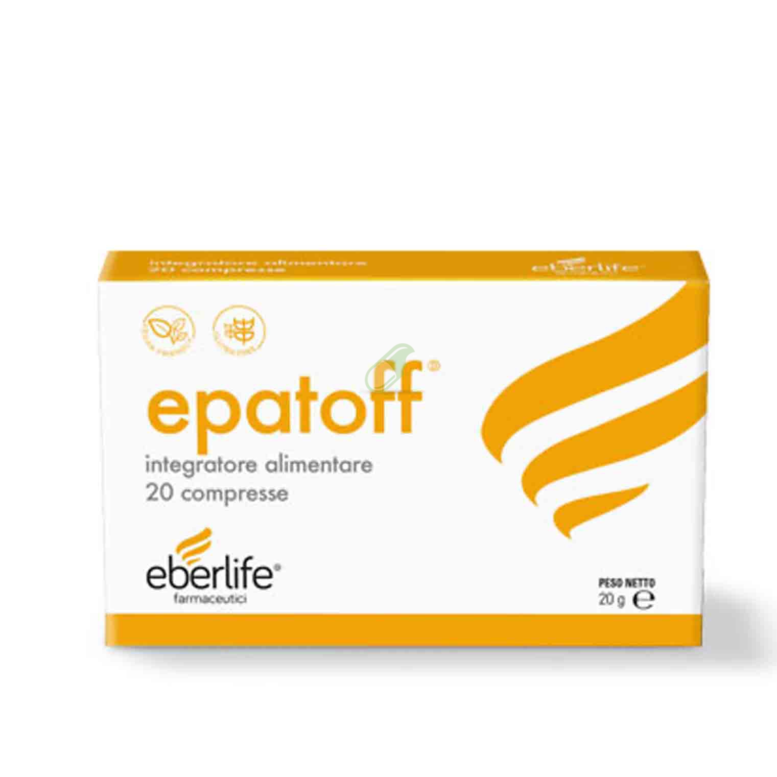 Eberlife Farmaceutici Linea Fegato Sano Epatoff Integratore 20 Compresse