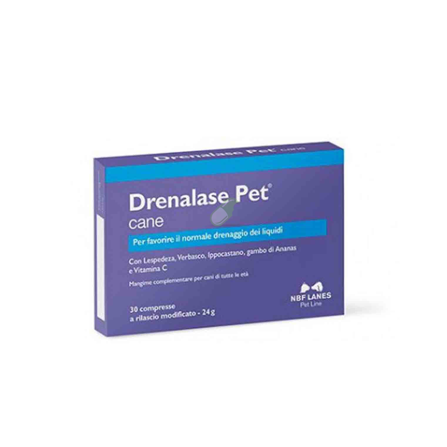 NBF Lanes Linea Veterinaria Drenalase Pet Integratore 50 Perle