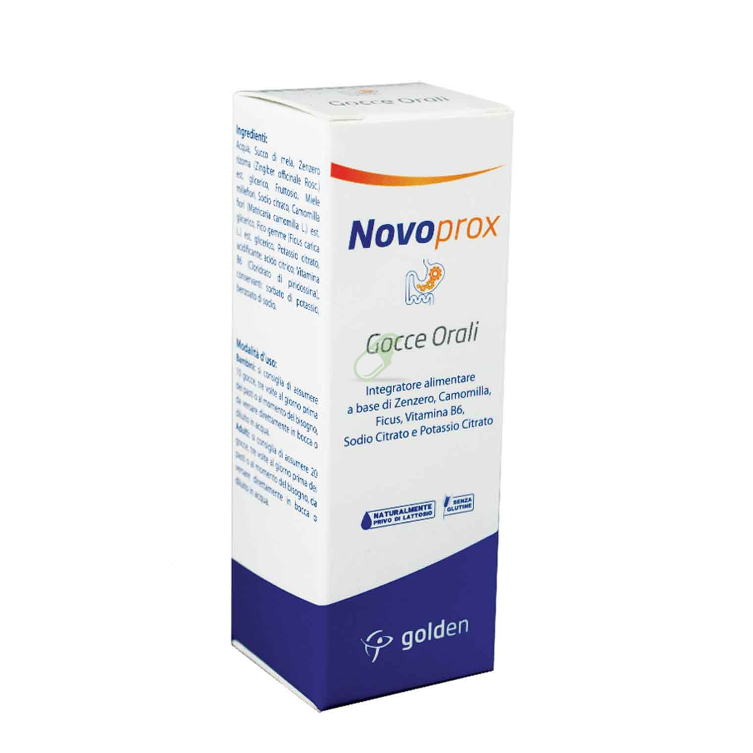 Golden Pharma Linea Antinausea Novoprox Integratore Gocce Flacone 30 ml