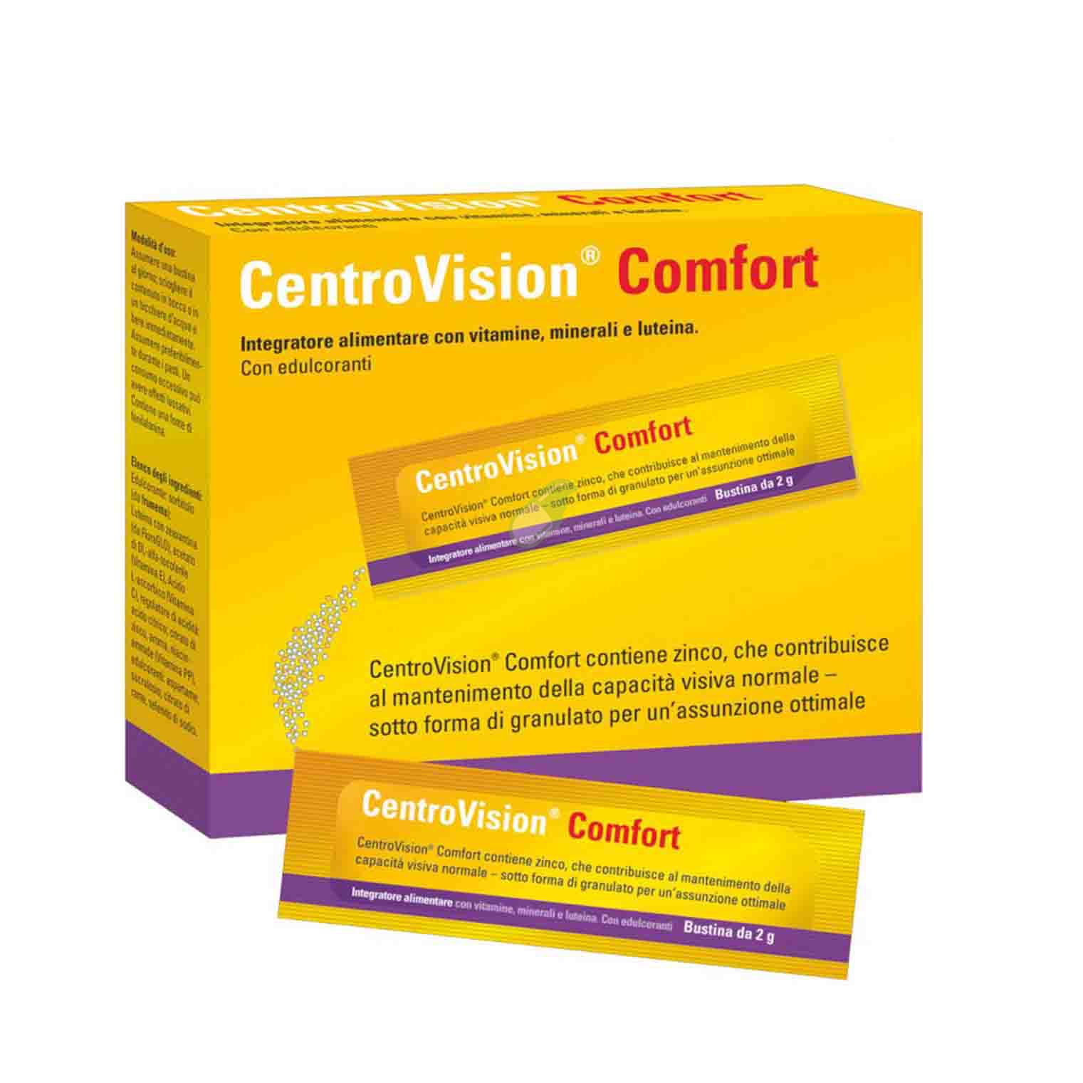 Omnivision Italia Linea Benessere degli occhi Centrovision Confort 28 Bustine