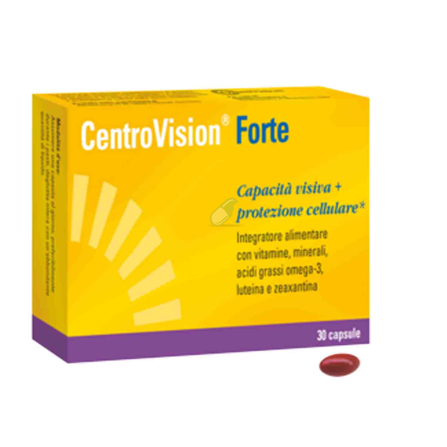 Omnivision Italia Linea Benessere degli occhi Centrovision Forte 30 capsule