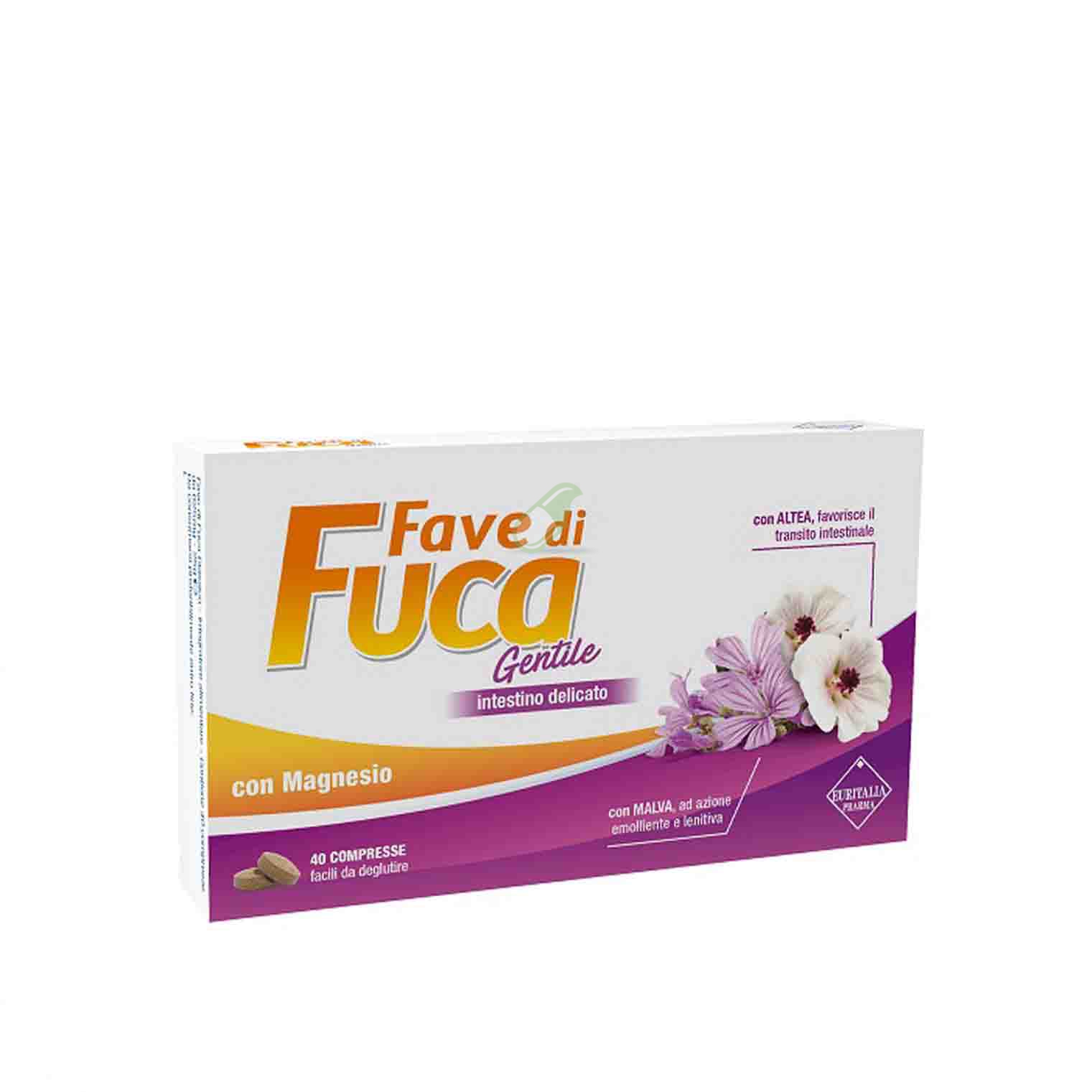 Euritalia Pharma Linea Lassativi Fave Di Fuca Gentile New 40 Compresse