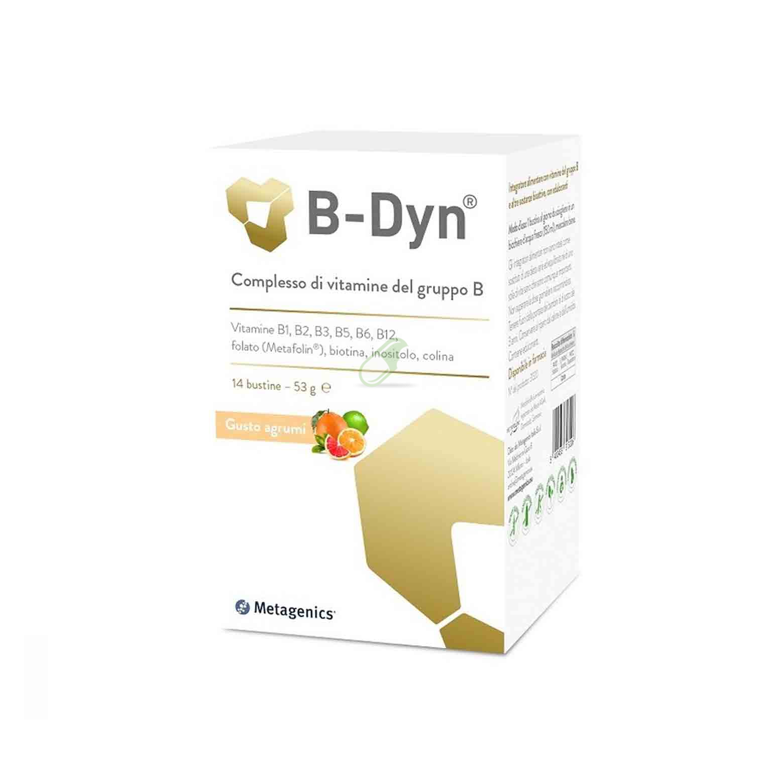 Metagenics Linea Vitamine e Minerali B-Dyn Integratore 14 Bustine