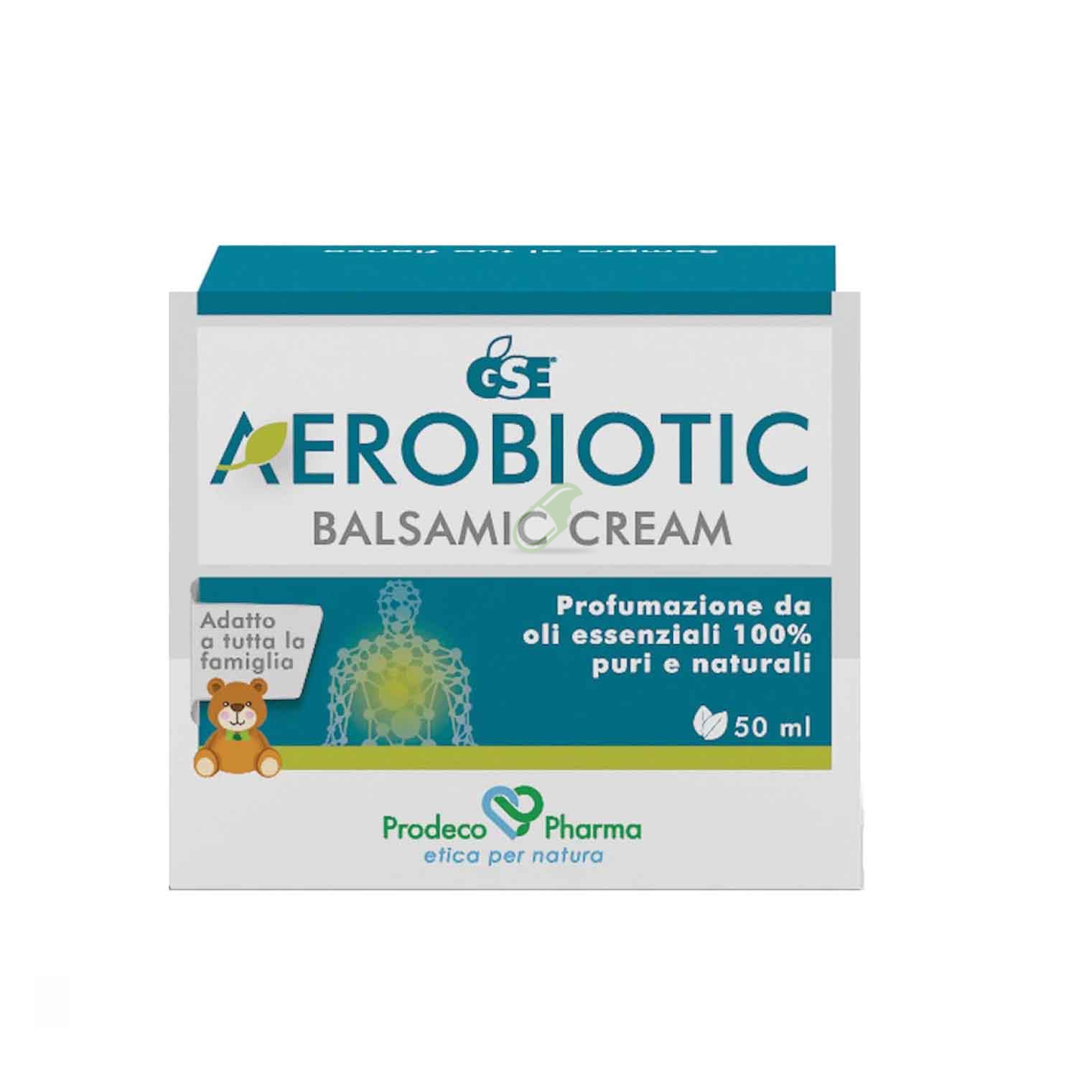 Prodeco Pharma Linea Apparato Respiratorio GSE Aerobiotic Balsamic Cream 50 ml