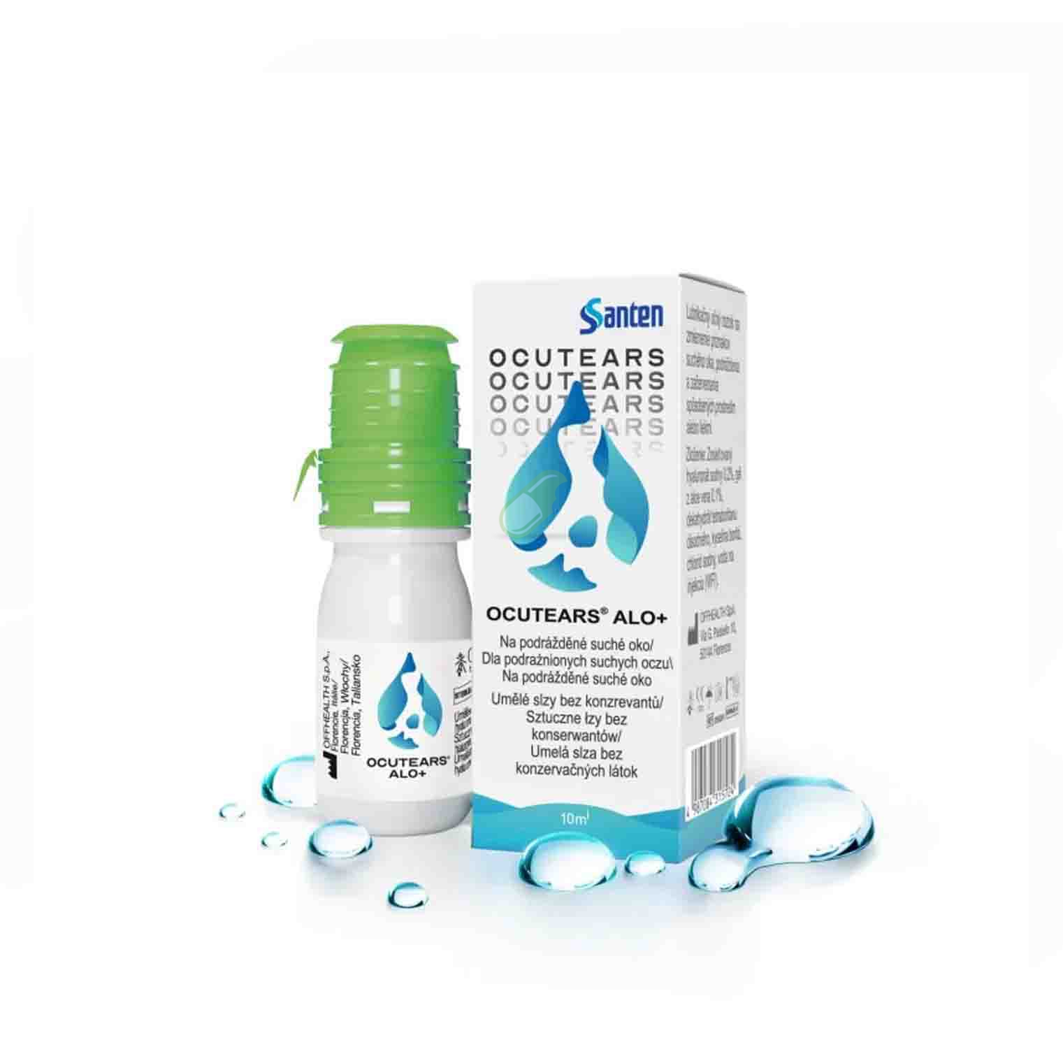Santen Italy Linea Prodotti Oftalmici Ocutears Alo   Soluzione Oftalmica 10 ml