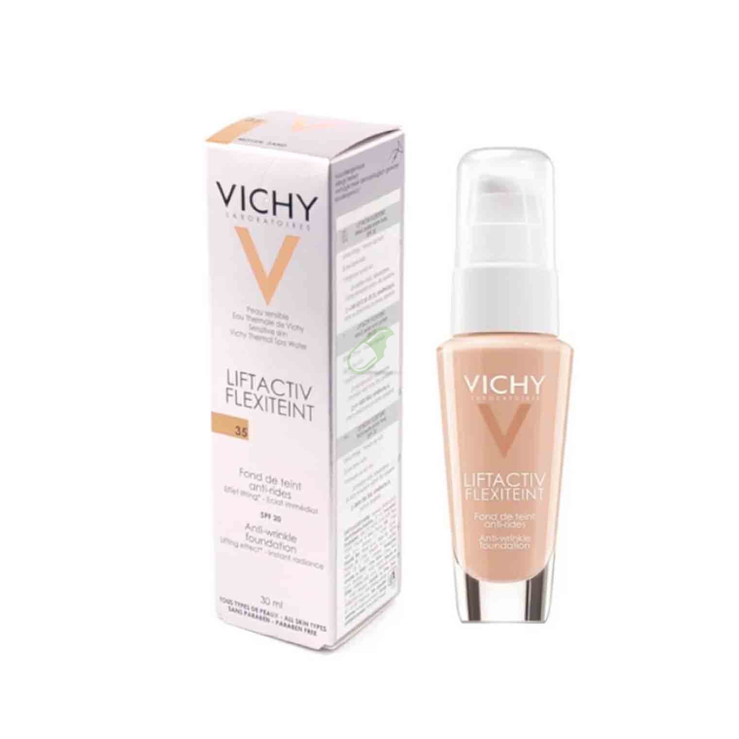 Vichy Linea Liftactiv FlexiTeint Fondotinta Anti-Rughe 30 ml Colore 35 Gold
