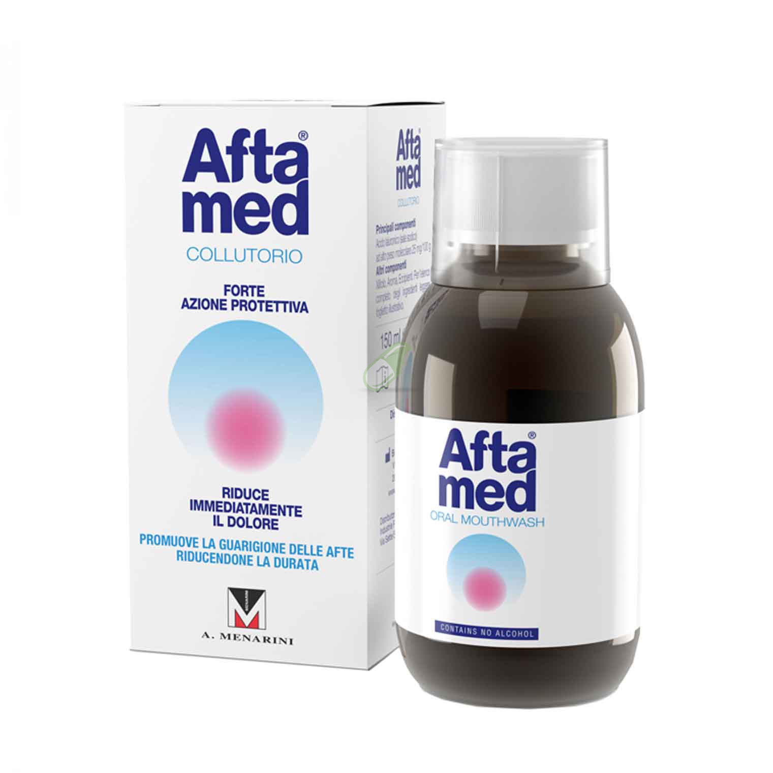 Aftamed Colluttorio Orale Lenitivo Calmante Anti-Irritazioni 150 ml