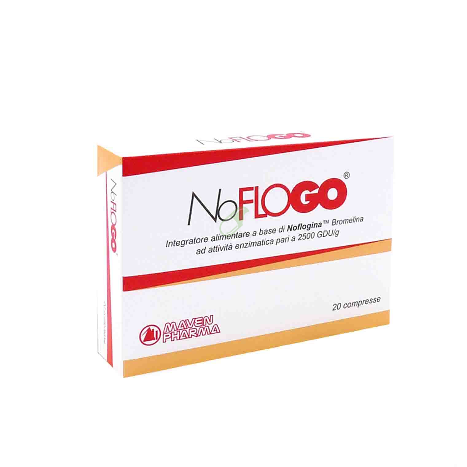 Maven Pharma Linea Antiinfiammatoria NoFlogo Integratore 20 Capsule