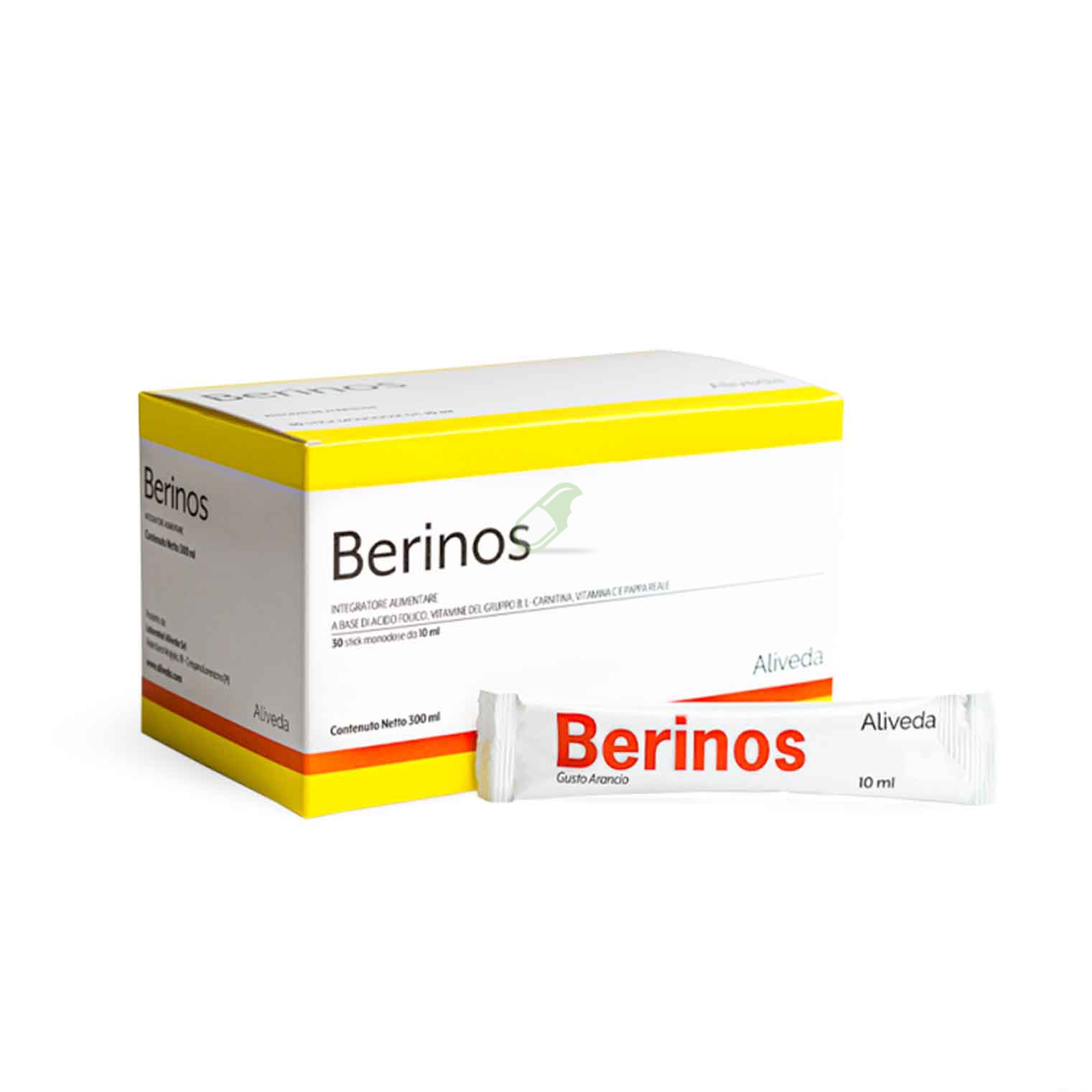 Laboratori Aliveda Linea Benessere end Energia Berinos Integratore 30 Bustine