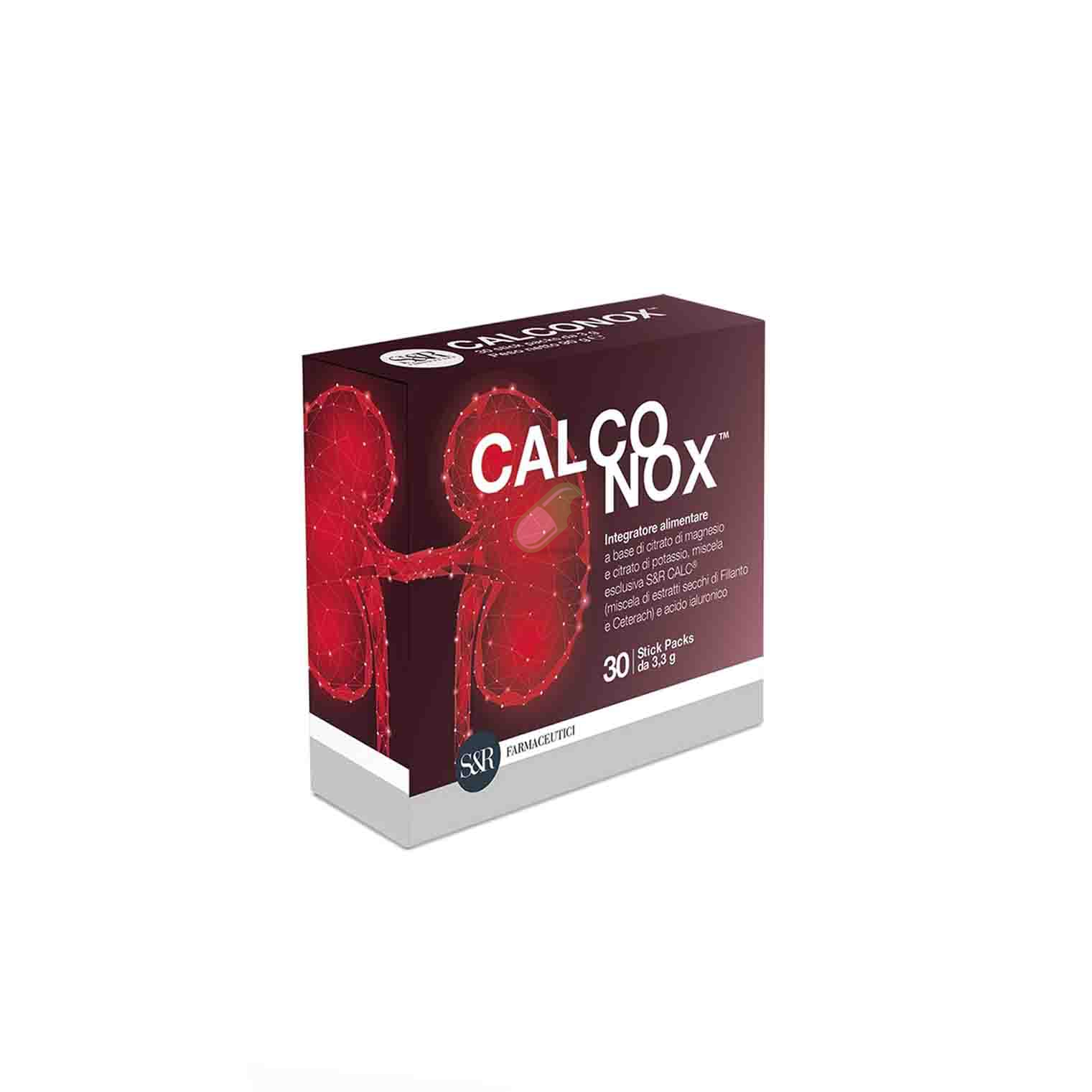 S&R Farmaceutici Linea Equilibrio Idrico Calconox Integratore 30 Stick Pack