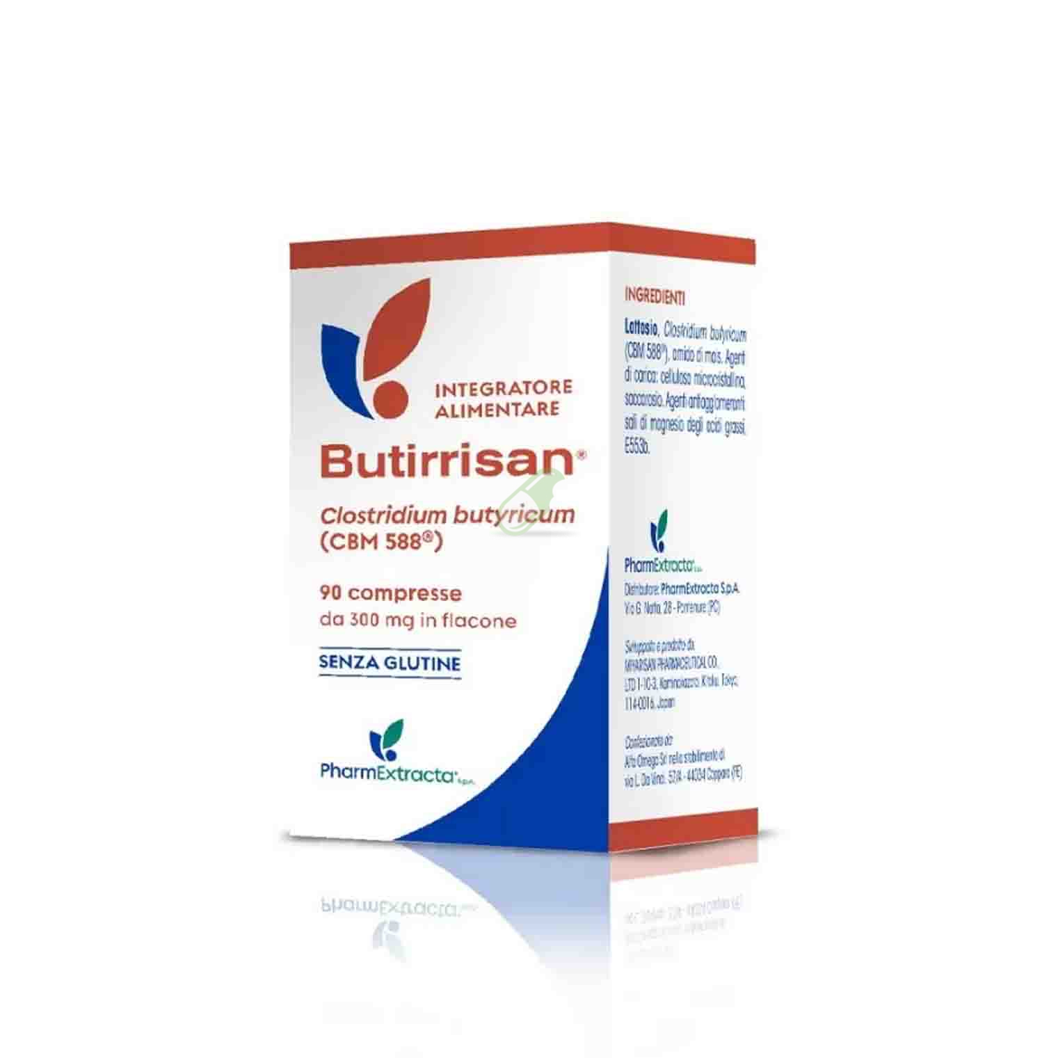 Pharmextracta Linea Intestino Sano Butirrisan Integratore 90 Compresse