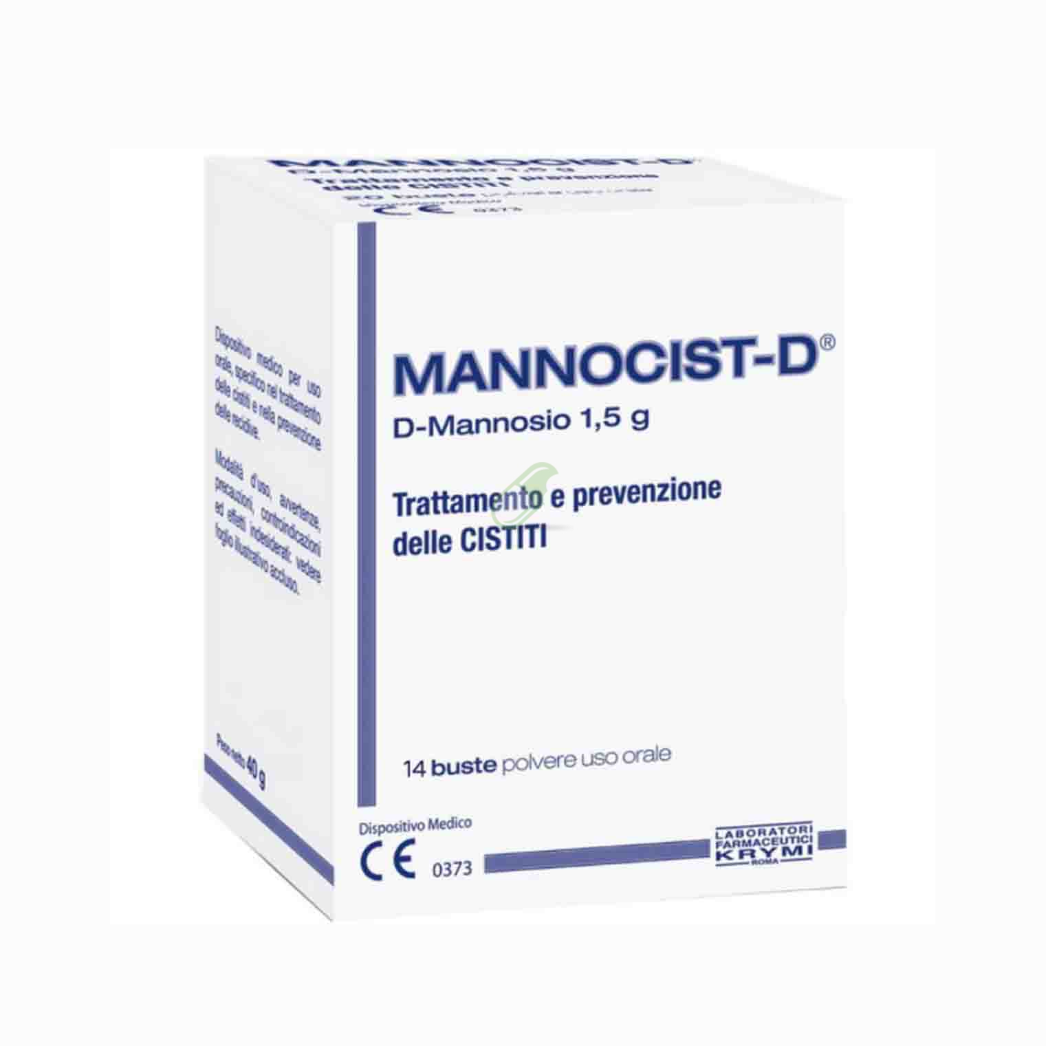 Laboratori Farmaceutici Krymi Linea Benessere Mannocist D 14 Bustine