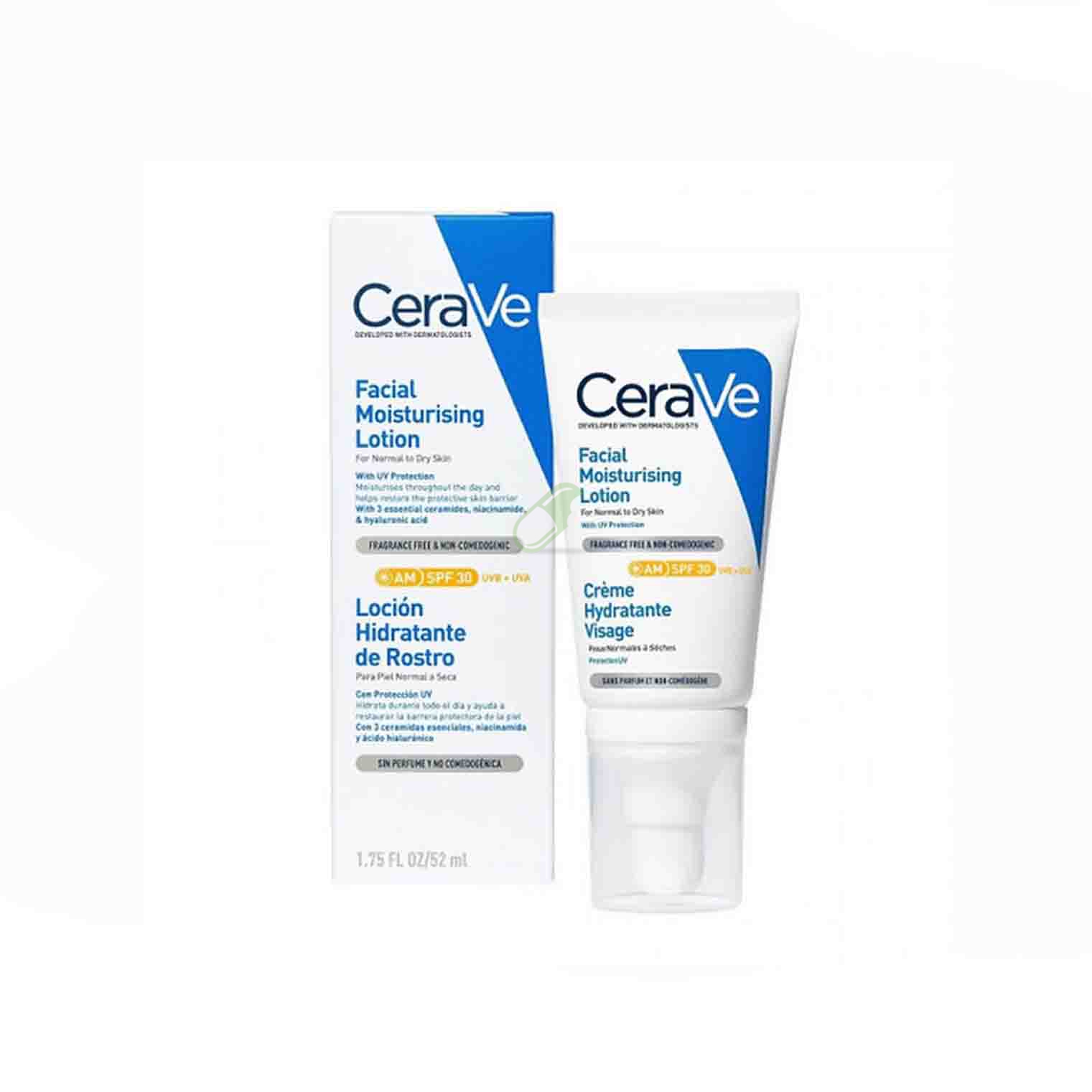 CeraVe Linea Idratazione Crema Idratante SPF 30 Tubo 52 ml