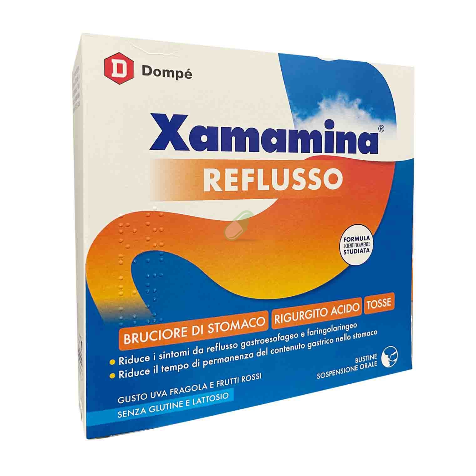 Domp Farmaceutici Linea Stomaco Sano Xamamina Reflusso 25 Bustine