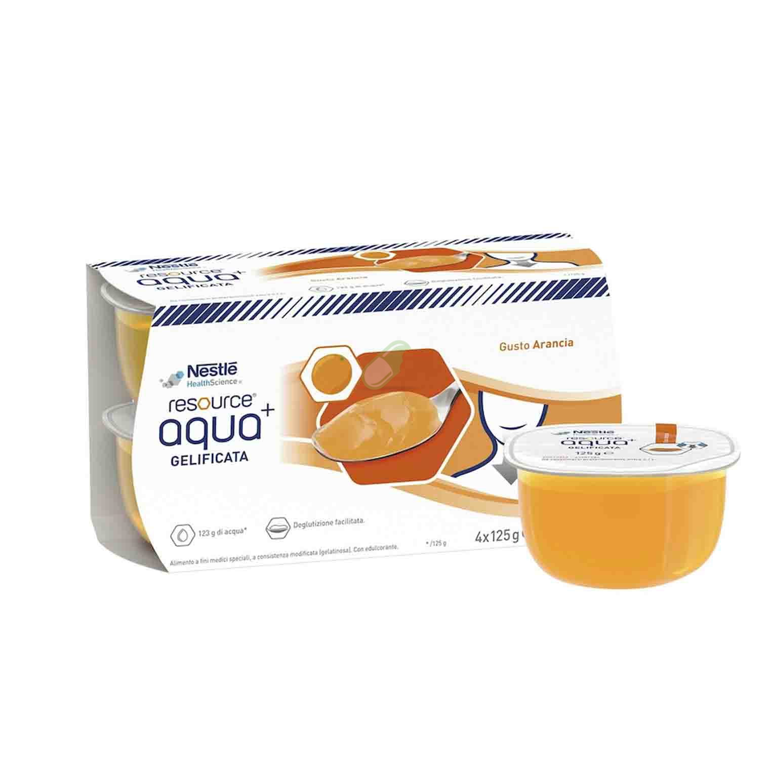 Nestl� Linea Alimentazione Speciale Resource Aqua + gelificata 4 vasetti 125 g