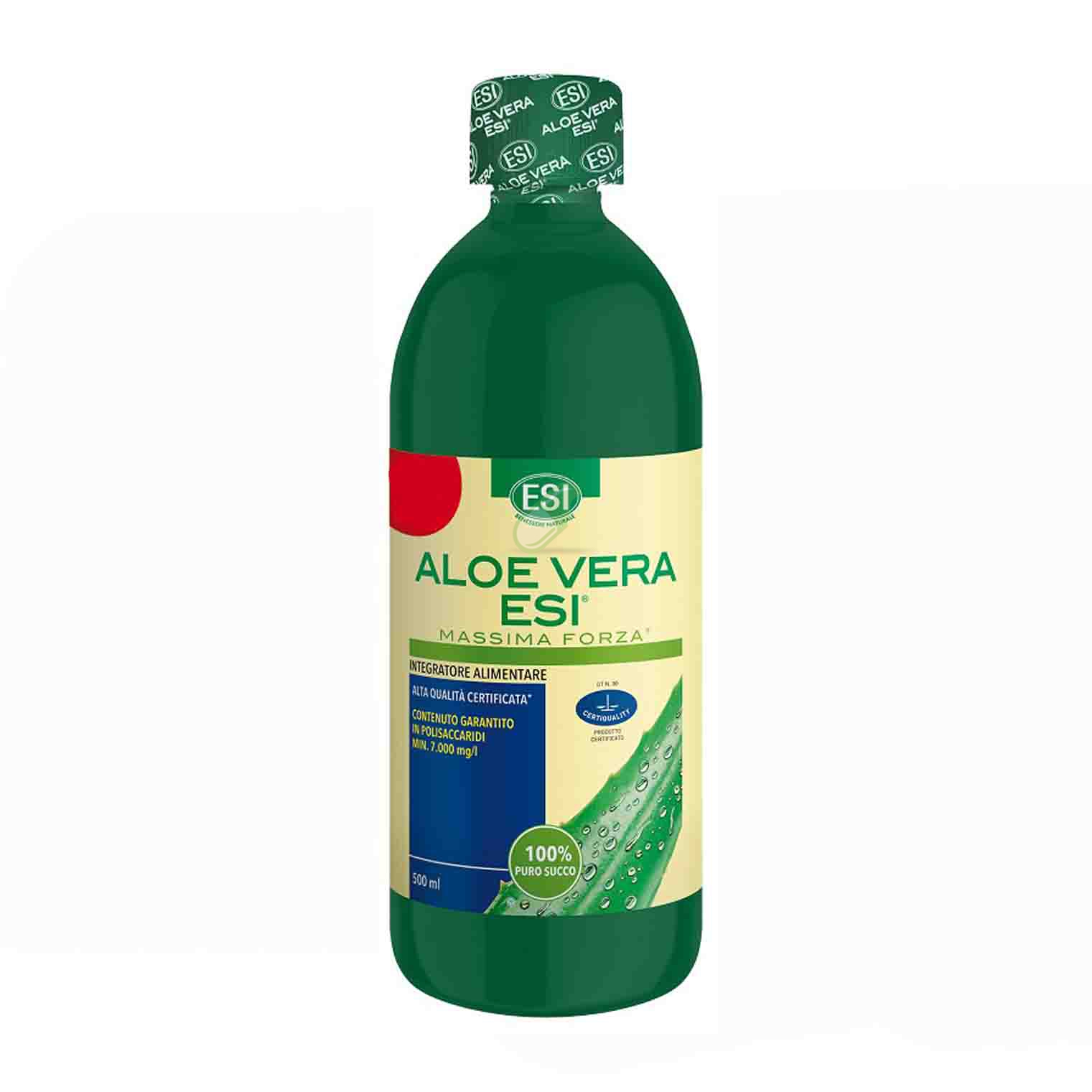 Esi Linea Depurazione e Benessere Aloe Vera Puro Succo Rieqiulibrante 500 ml