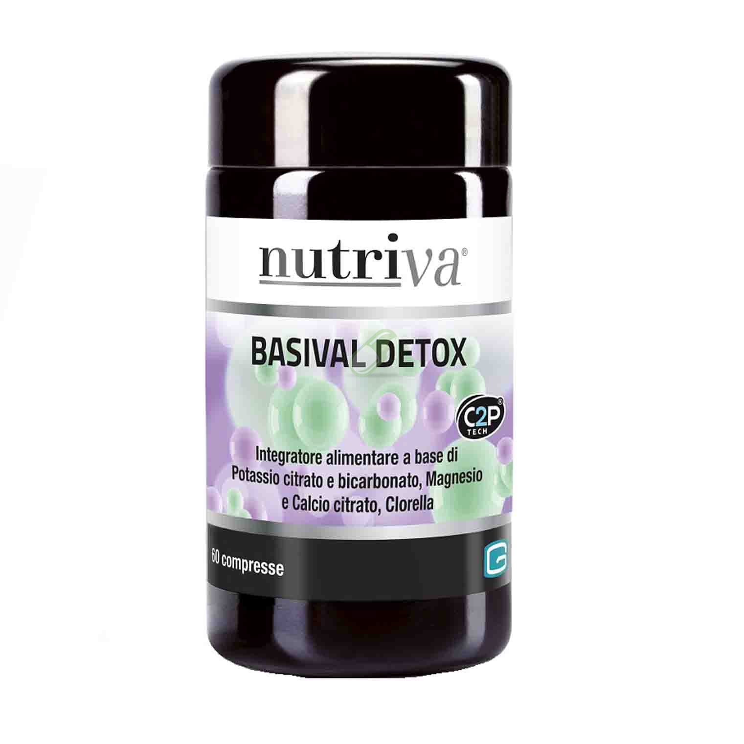 Nutriva Linea Antiossidanti Basival Detox Integratore 60 Compresse