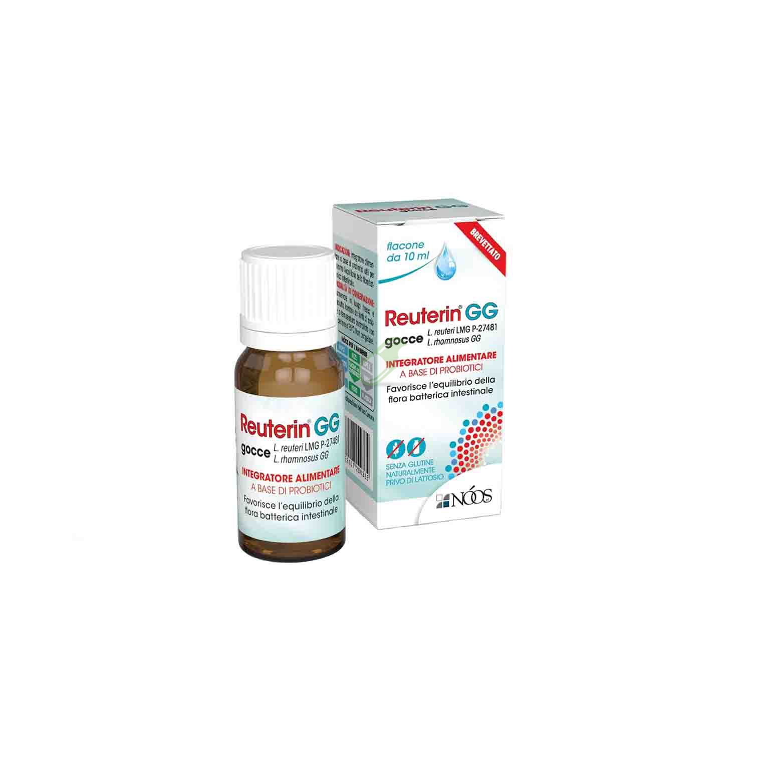 NOOS Srl Linea Intestino Sano Reuterin GG Gocce Fermenti Lattici 10 ml