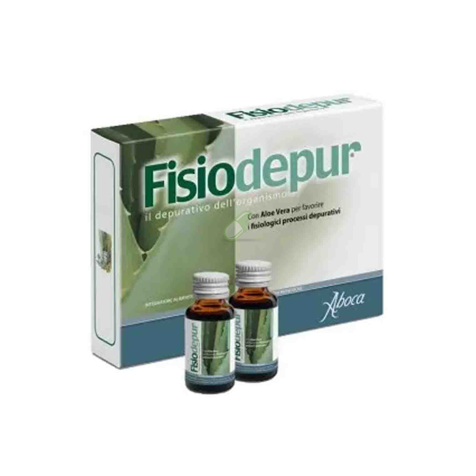 Aboca Naturaterapia Linea Depurazione Fisiodepur Fluido 10 Flaconcini 15 g