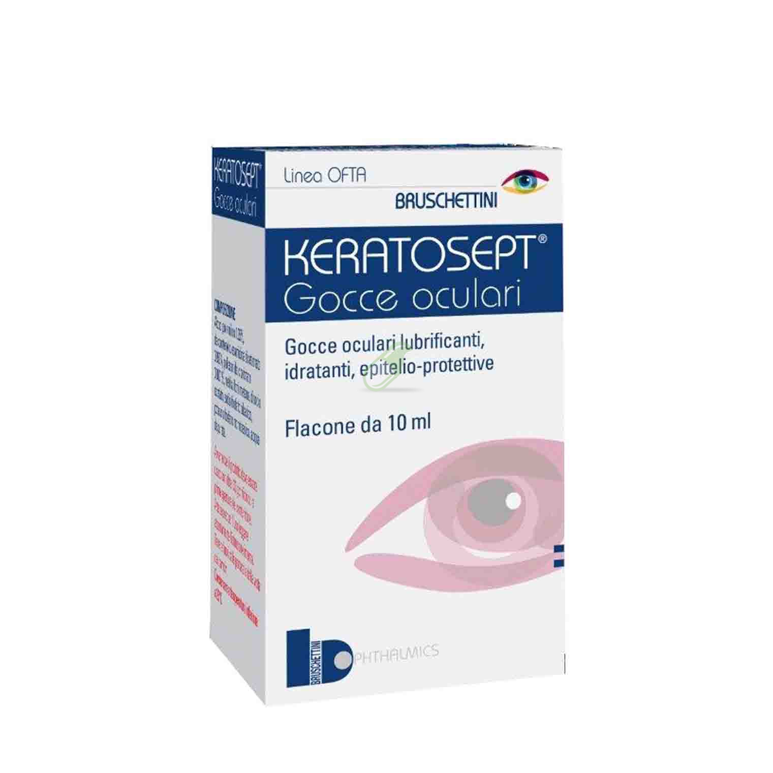 Bruschettini Linea Benessere degli Occhi Keratosept Gocce Oculari Sterili 10 ml