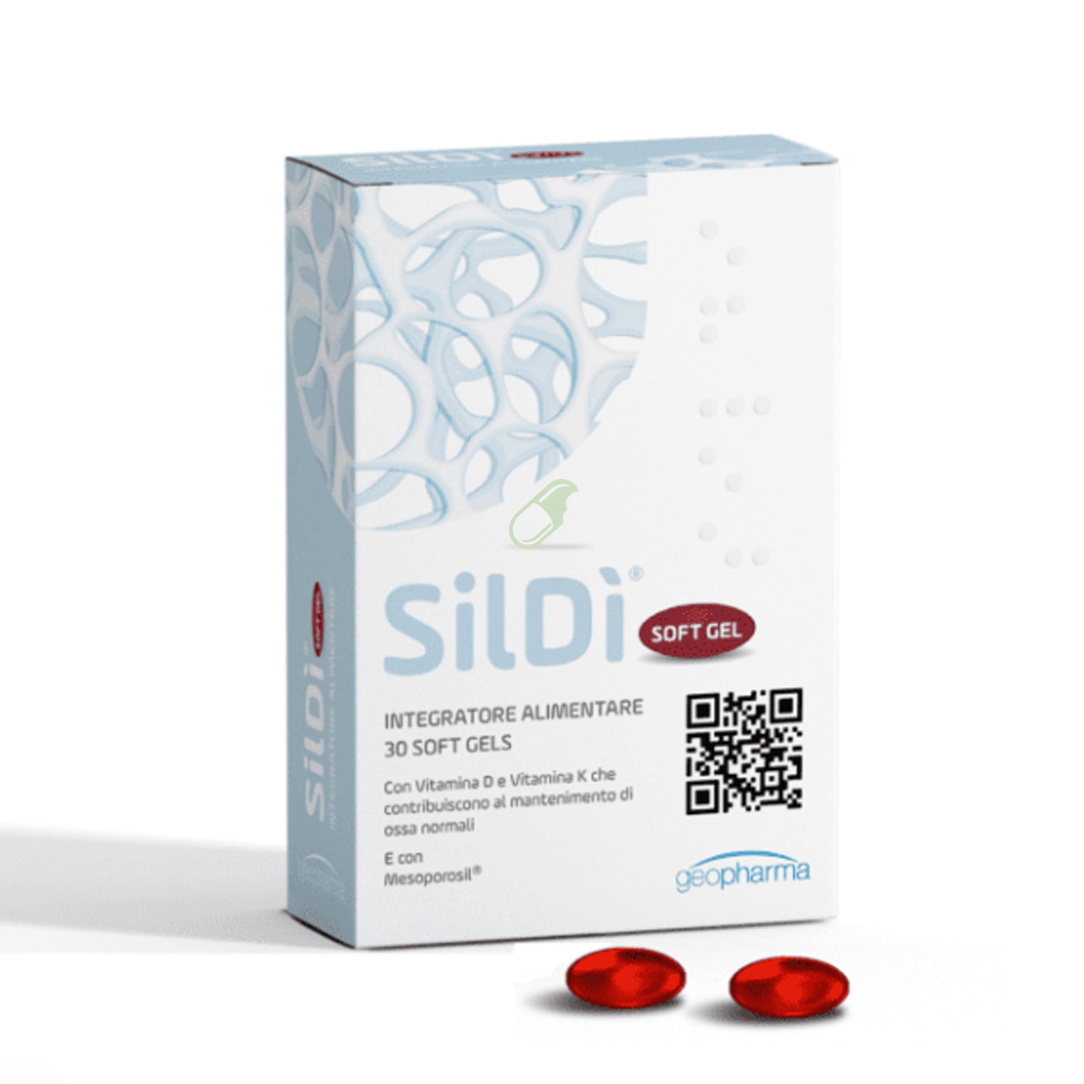 Geofarma Linea Ossa Sane Sild� Gel integratore 30 Sapsule Soft Gel