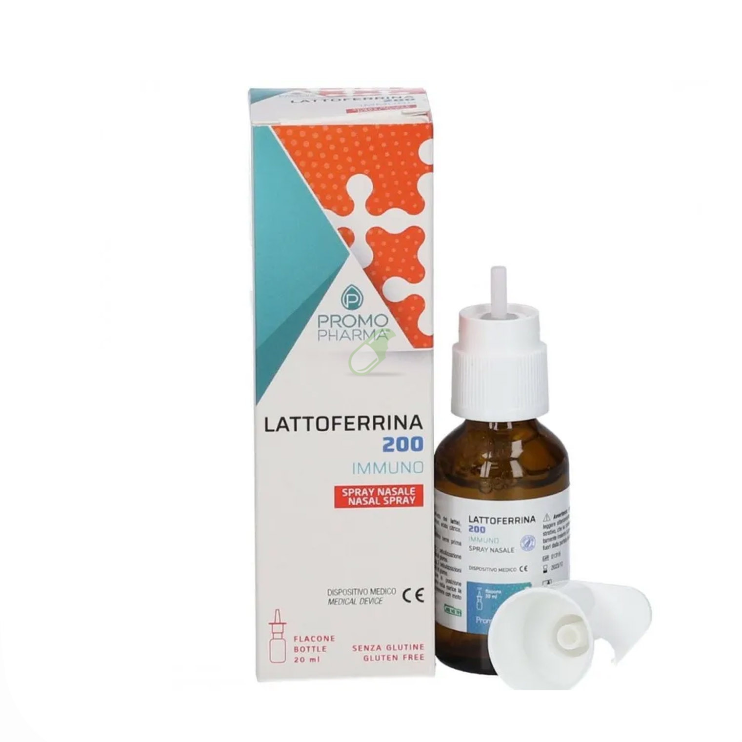 Promopharma Linea Immunostimolanti Lattoferrina 200 Immuno Spray Nasale
