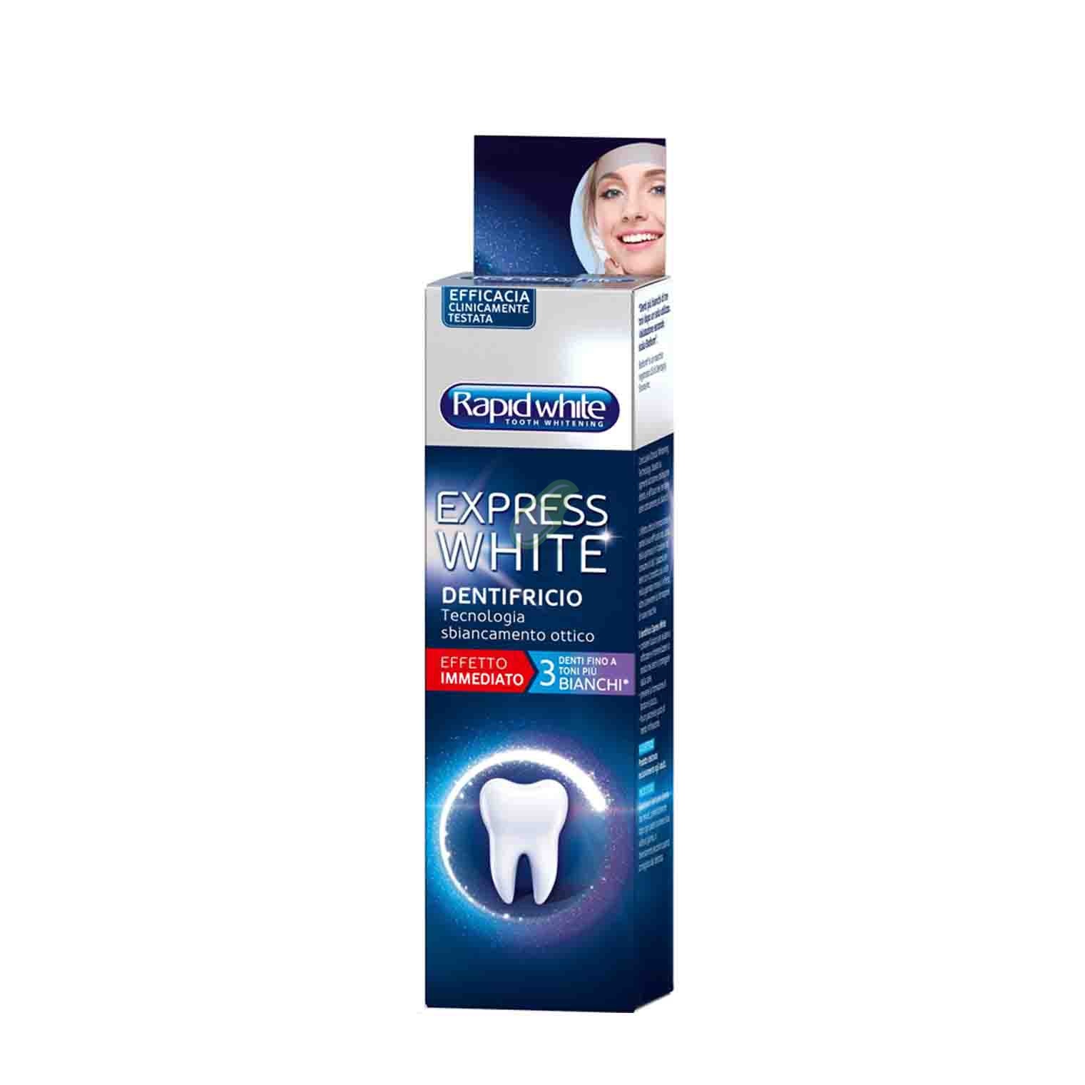 BioNike Linea Denti Sani Rapid White Express White Dentifricio Sbiancante 75 ml