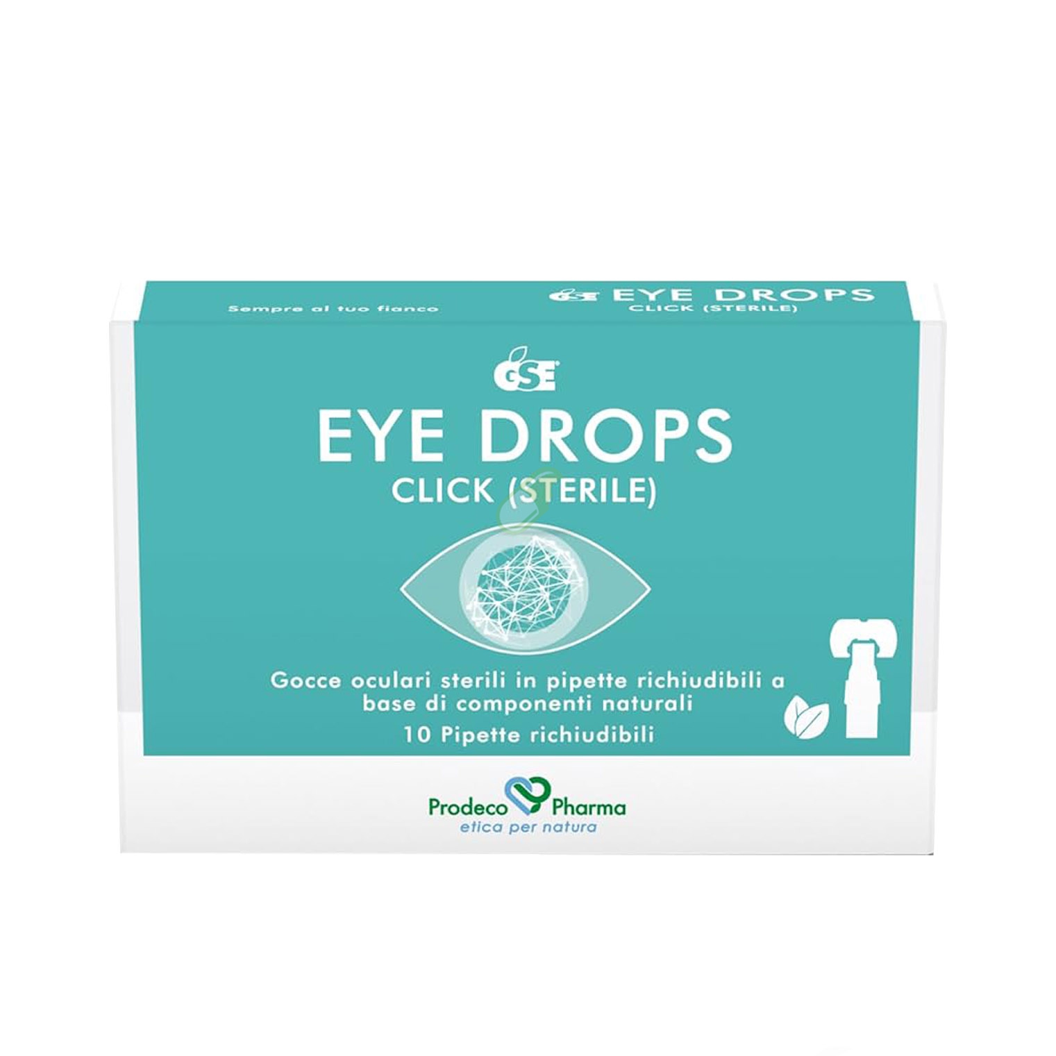 Prodeco Pharma Linea Occhio Sano GSE Eye Drops Click 10 Pipette Richiudibili