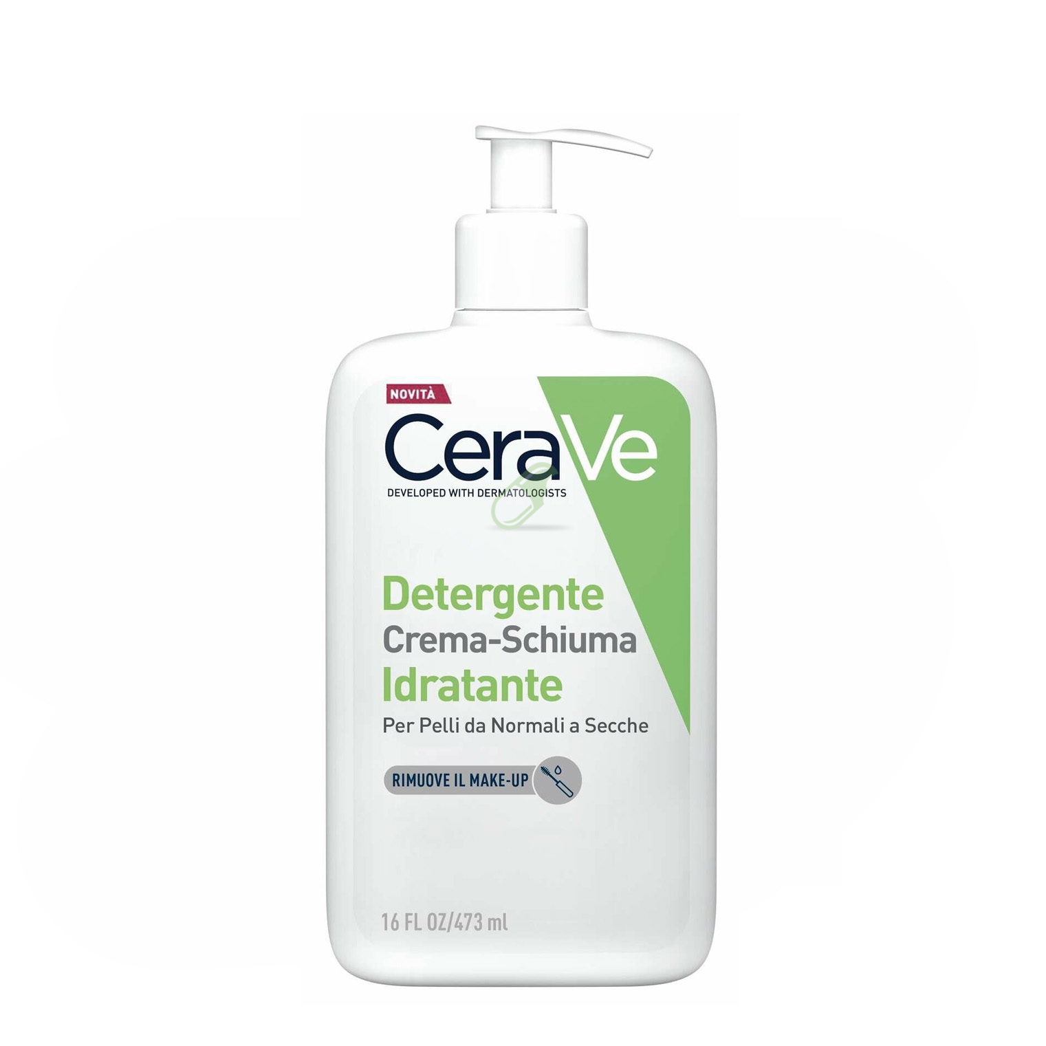 CeraVe Linea Detersione Detergente Idratante Crema - Schiuma Flacone 473 ml