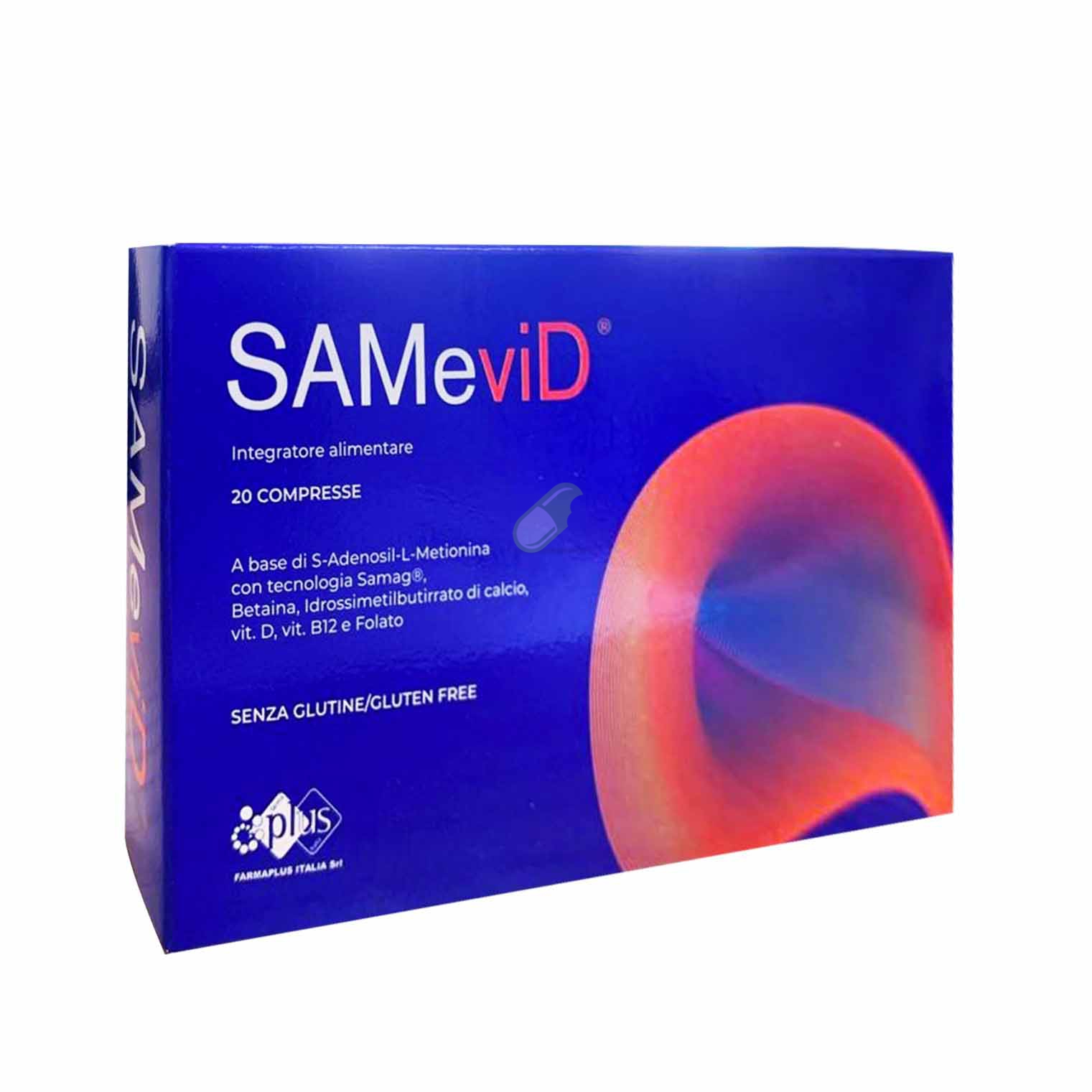 Farmaplus Italia Linea Benessere Samevid Integratore 20 Compresse