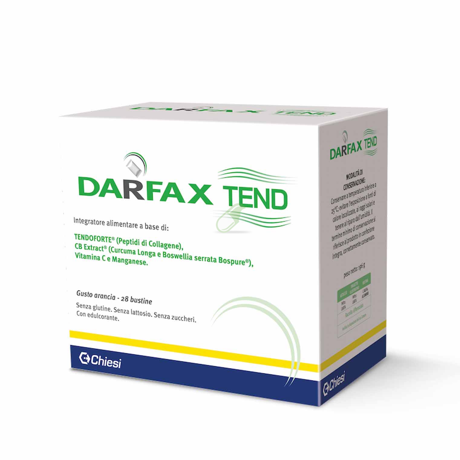 Chiesi Farmaceutici Linea Benessere delle Articolazioni Darfax Tend 30 Bustine