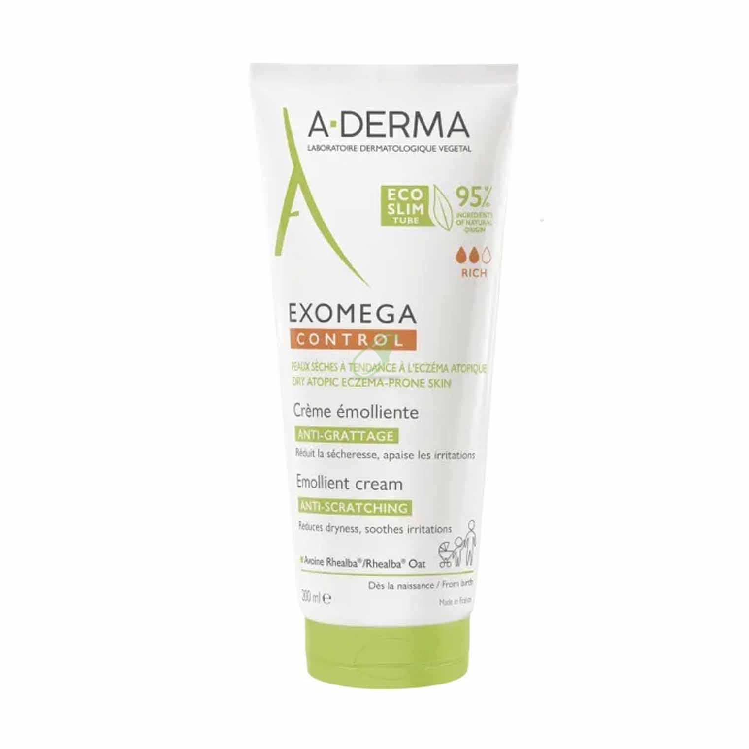 A-Derma Linea Benessere della Pelle Exomega Control Crema Emolliente 200 ml
