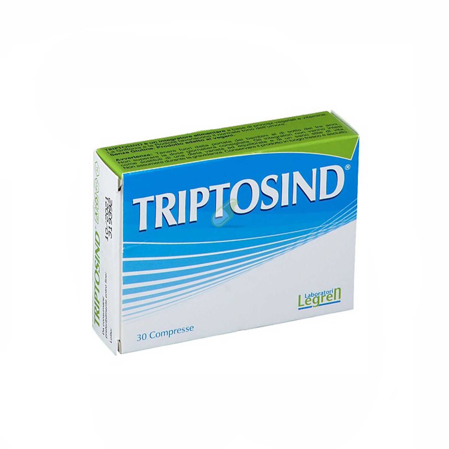 Laboratori Legren Linea Sonno e Serenit� Triptosin Integratore 30 compresse