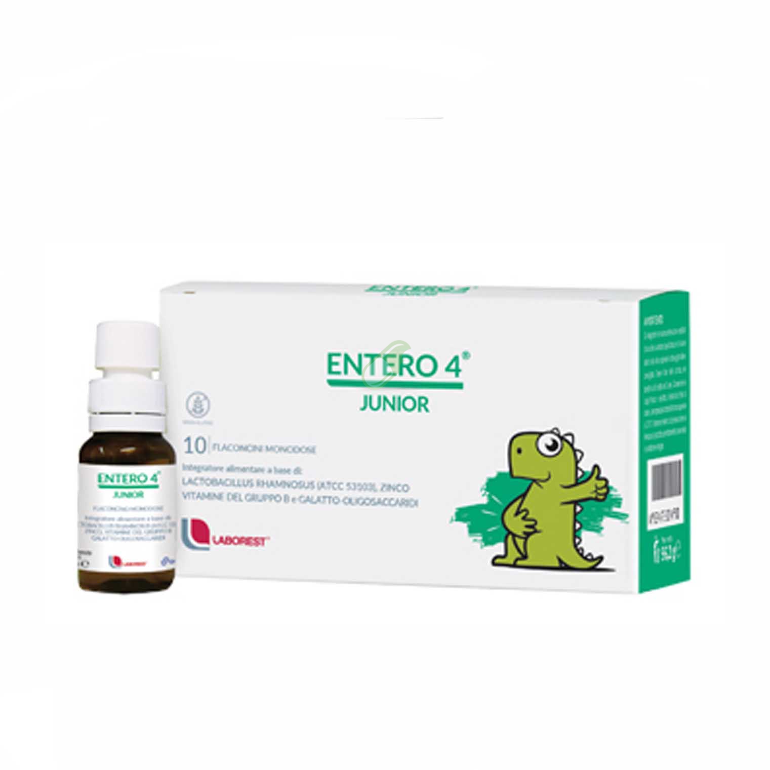 Laborest Linea Fermenti Entero 4 Junior Fermenti 10 Flaconcini 8 ml